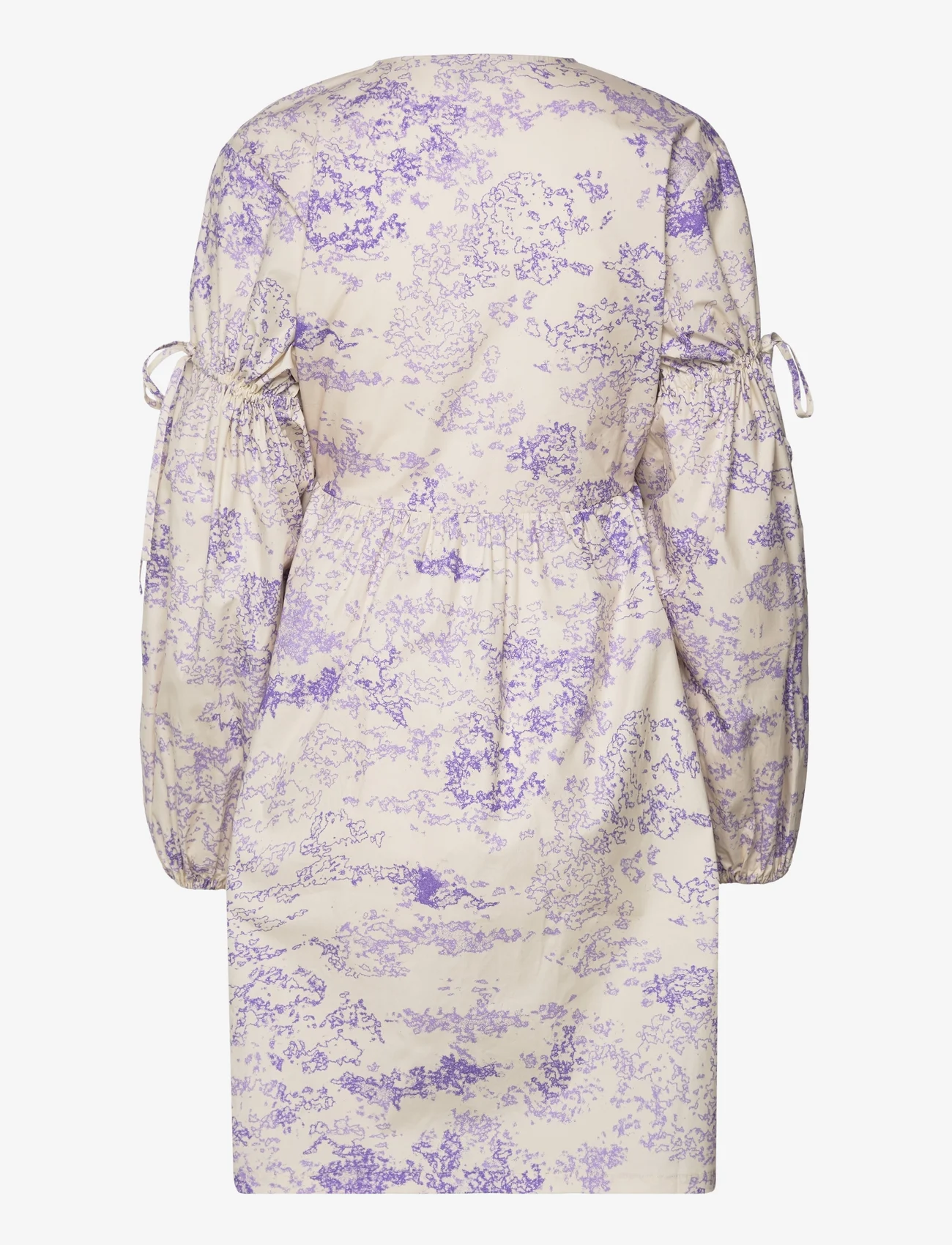 NORR - Wishfull wrap dress - slå-om-kjoler - lavender print - 1