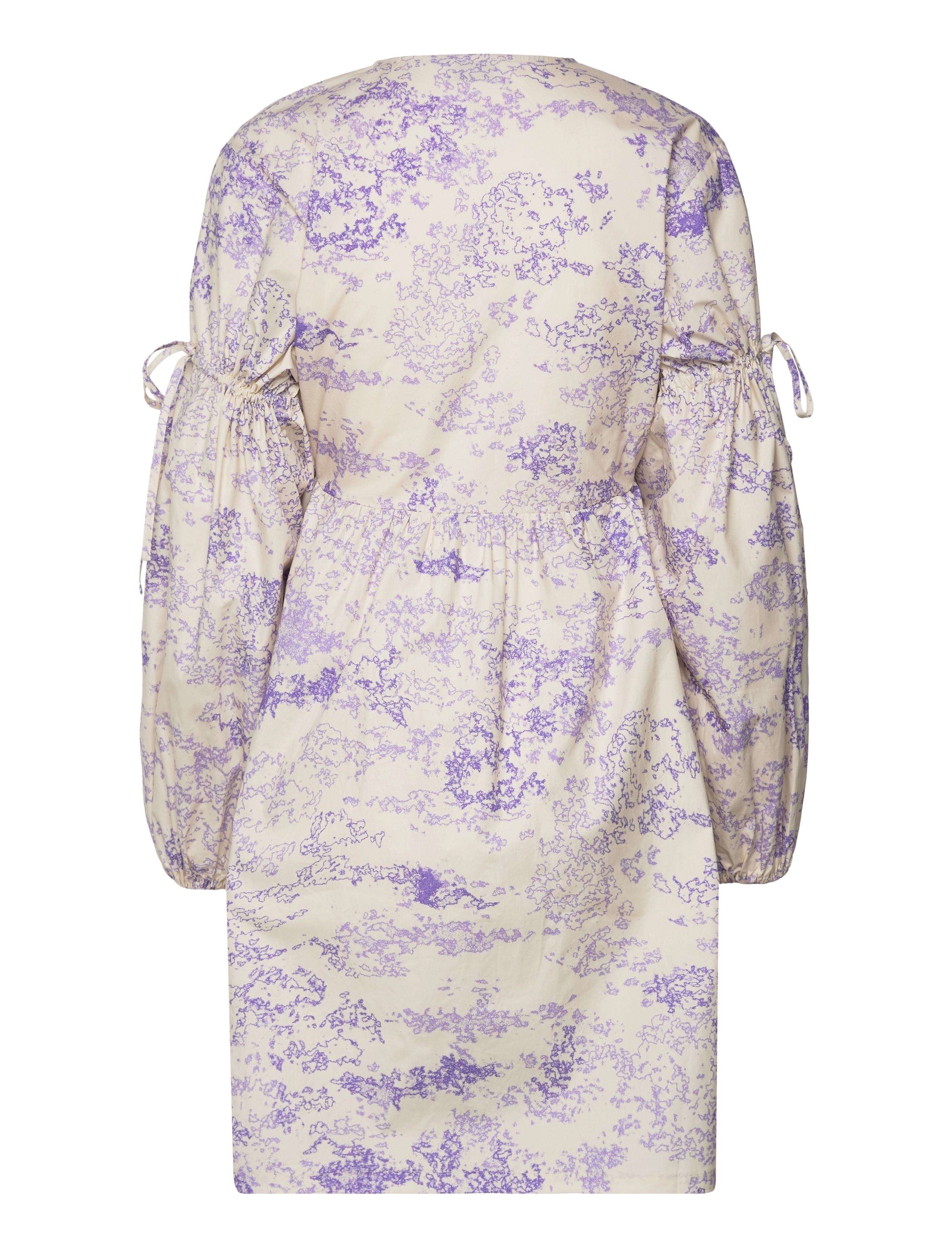 NORR - Wishfull wrap dress - lavender print - 2