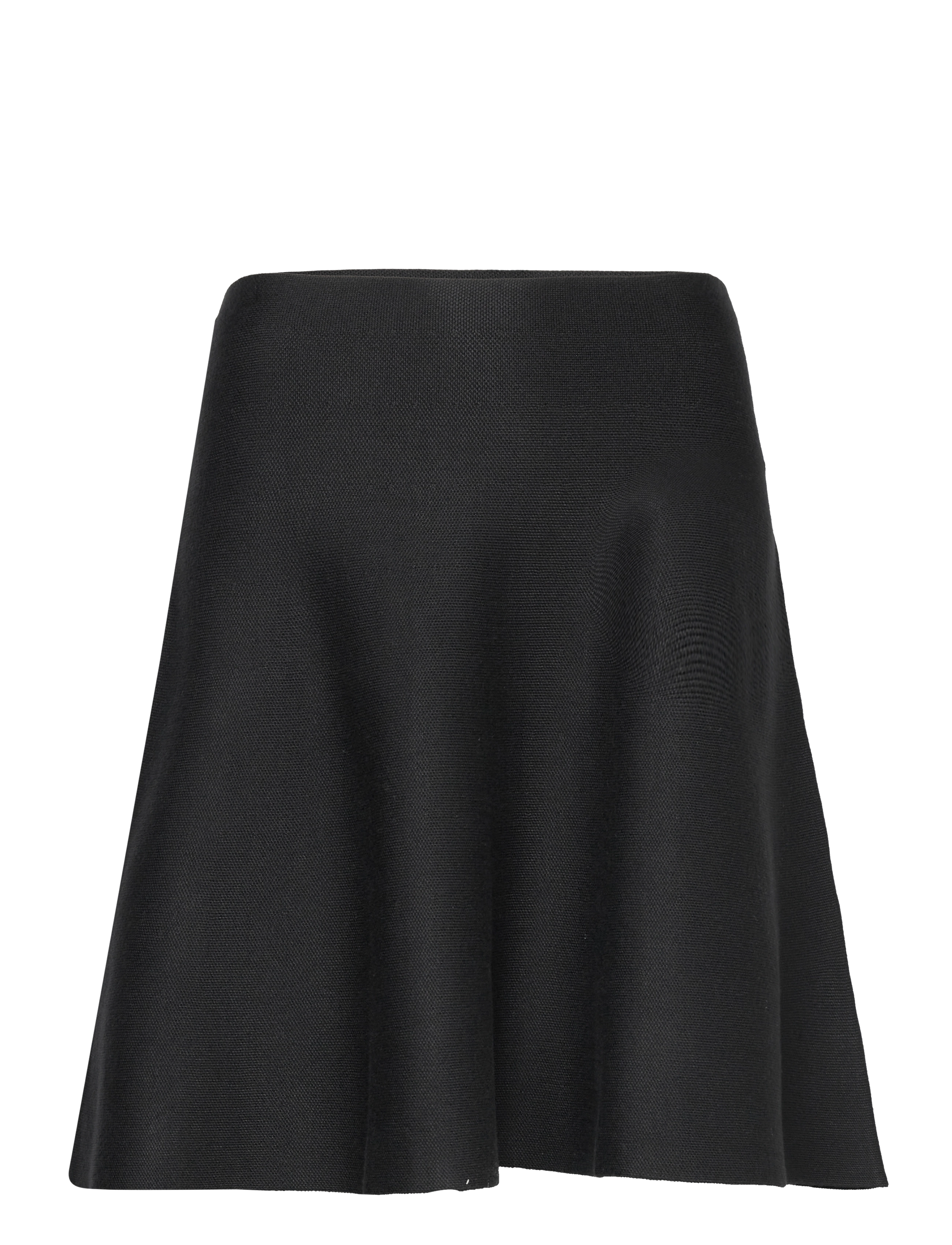 NORR Als short knit skirt - Norr - BLACK / black