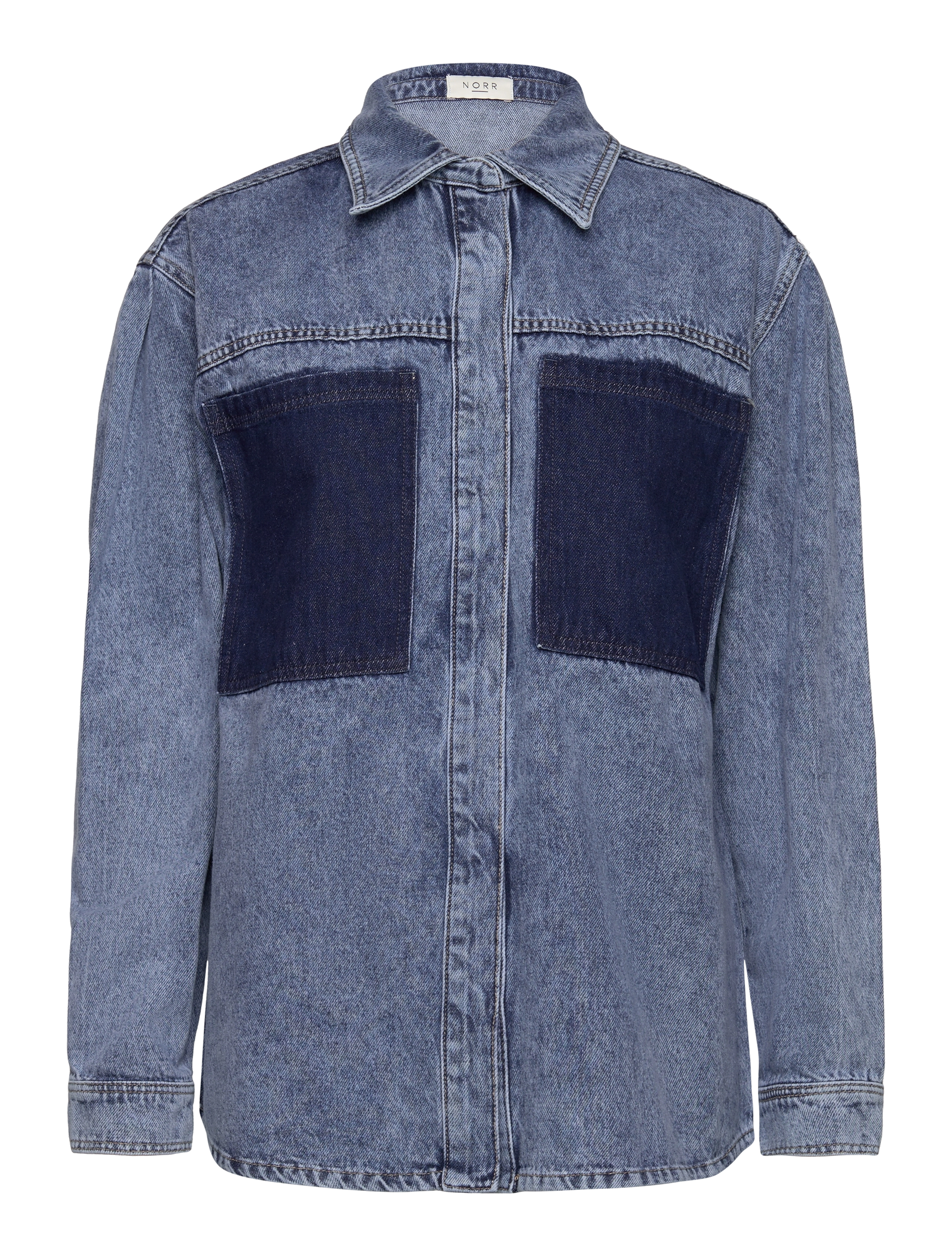 NORR Daytona Denim Shirt Blau - 38 - Damen