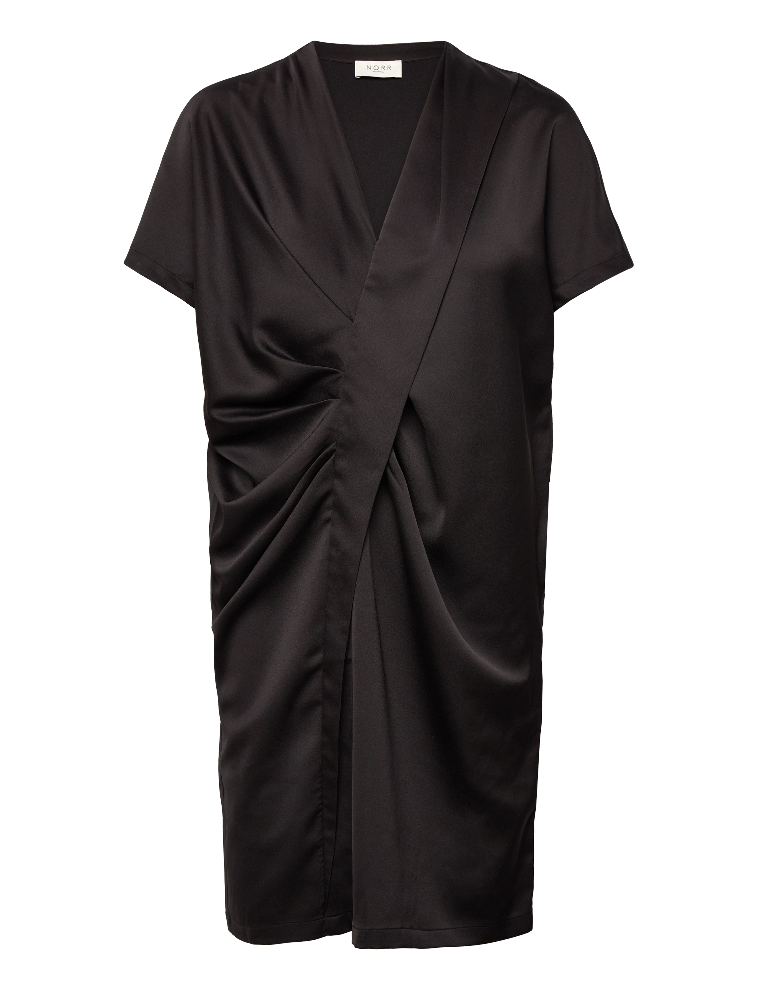 NORR Ella dress - Klänningar - BLACK / black