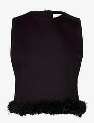 NORR - Feather top - festtopper - black - 0