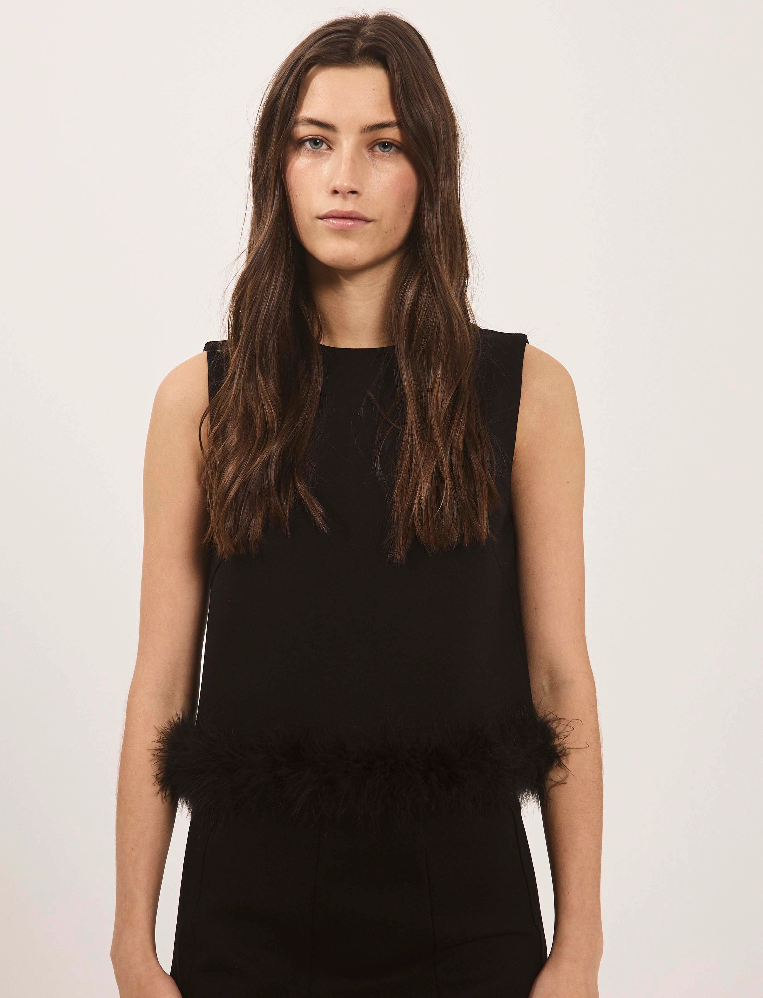 NORR - Feather top - black - 2