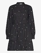 Miluna dress - BLACK COMB.