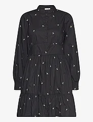 NORR - Miluna dress - marškinių tipo suknelės - black comb. - 0