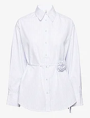 NORR - Mona shirt - long-sleeved shirts - off-white - 0