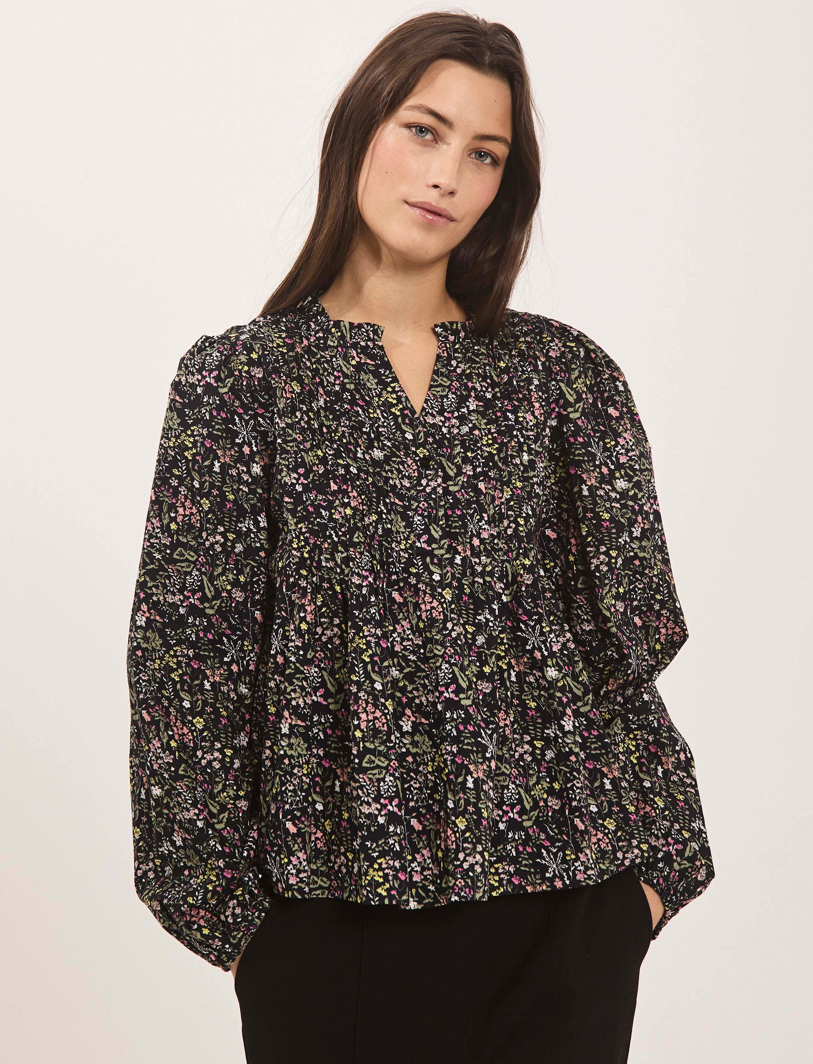 NORR Opal Top, 34, Black, Bluser > Langærmede, Dame