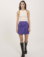 NORR - Regan mini skirt - short skirts - purple - 2