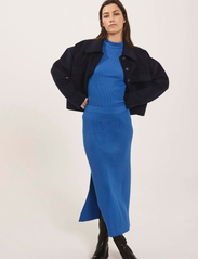 NORR - Sherry knit skirt - gebreide rokken - royal blue - 4