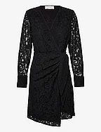 Sylvina lace dress - BLACK