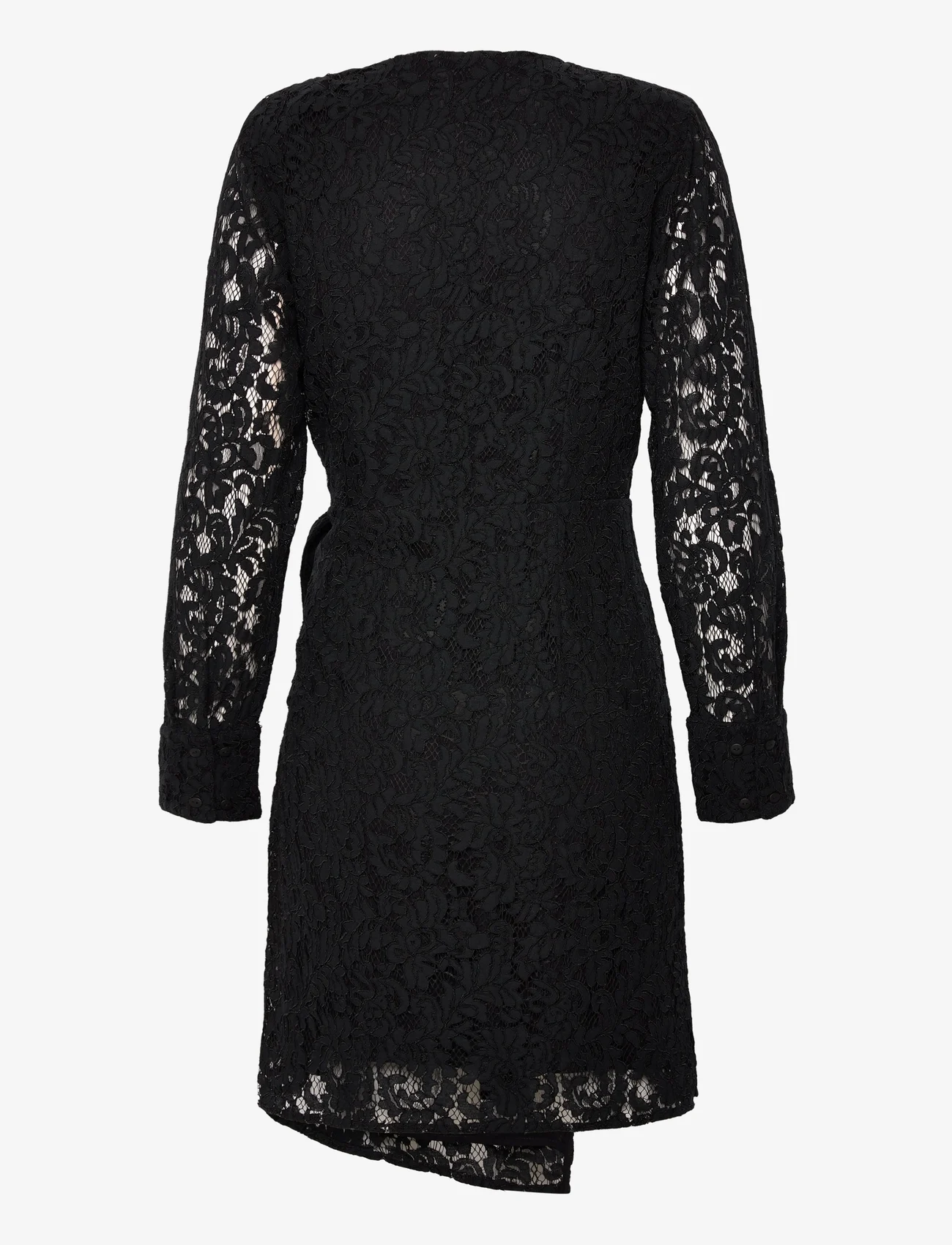 NORR - Sylvina lace dress - feestelijke kleding voor outlet-prijzen - black - 1