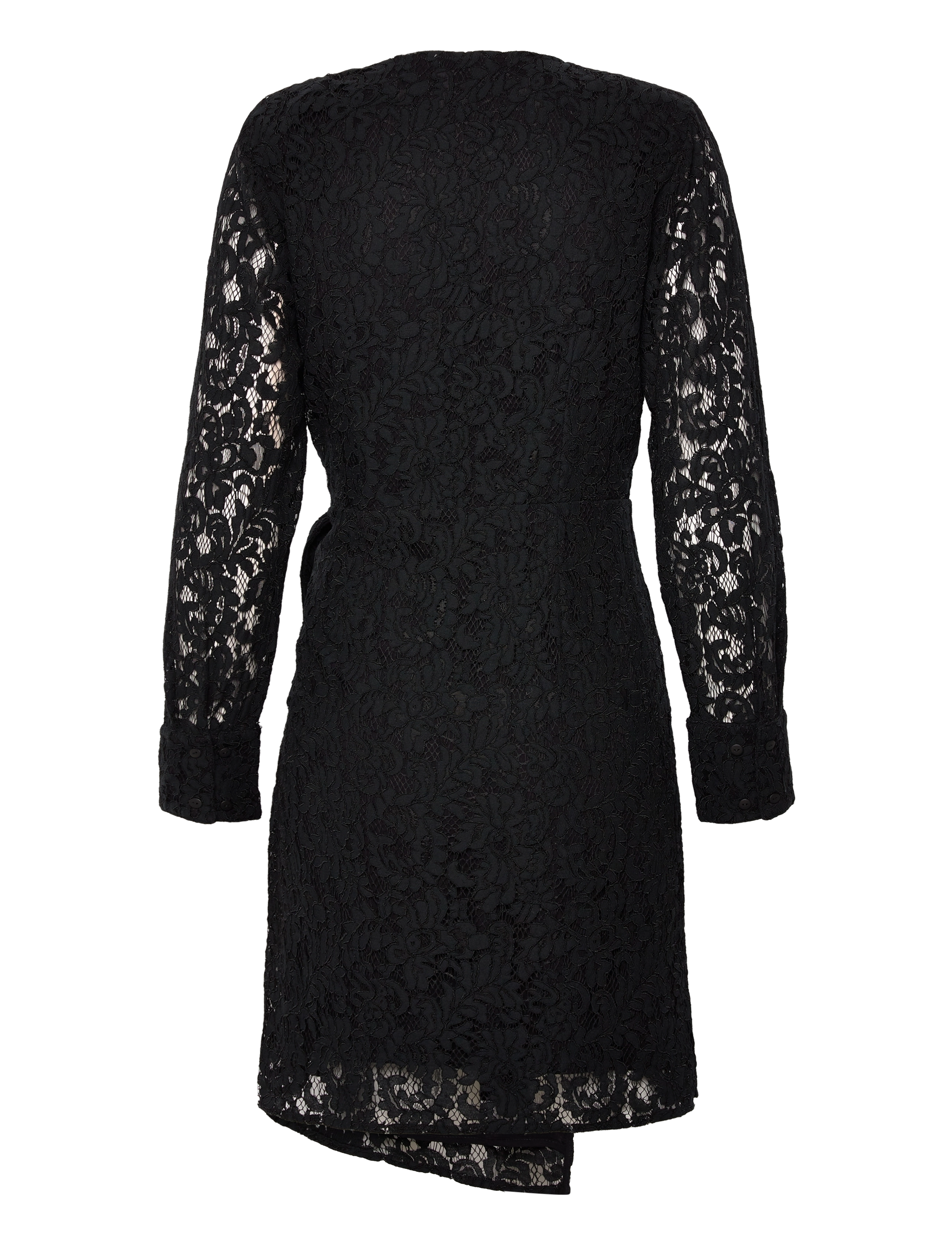 NORR - Sylvina lace dress - blondekjoler - black - 2