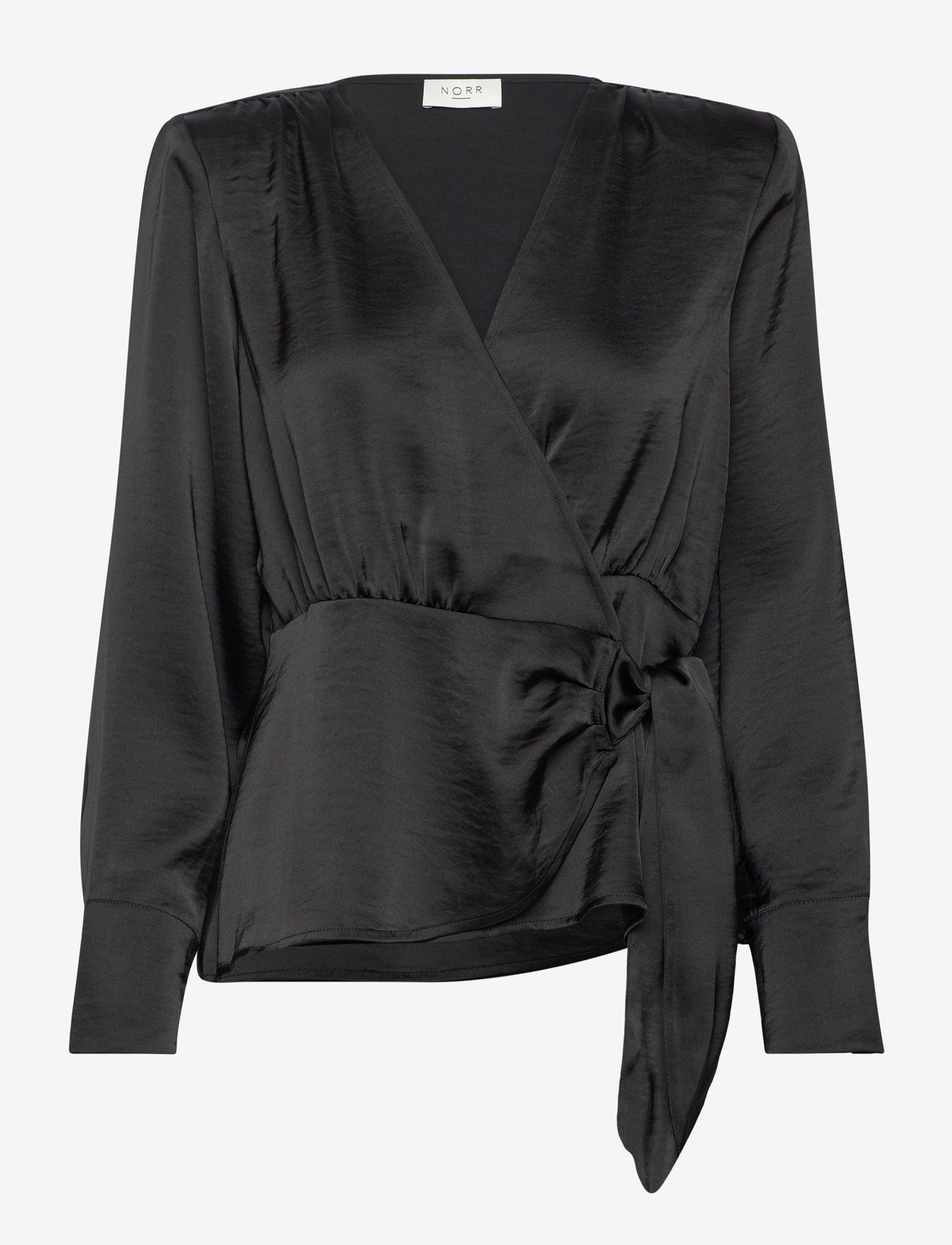 NORR - Gili wrap top - black - 0