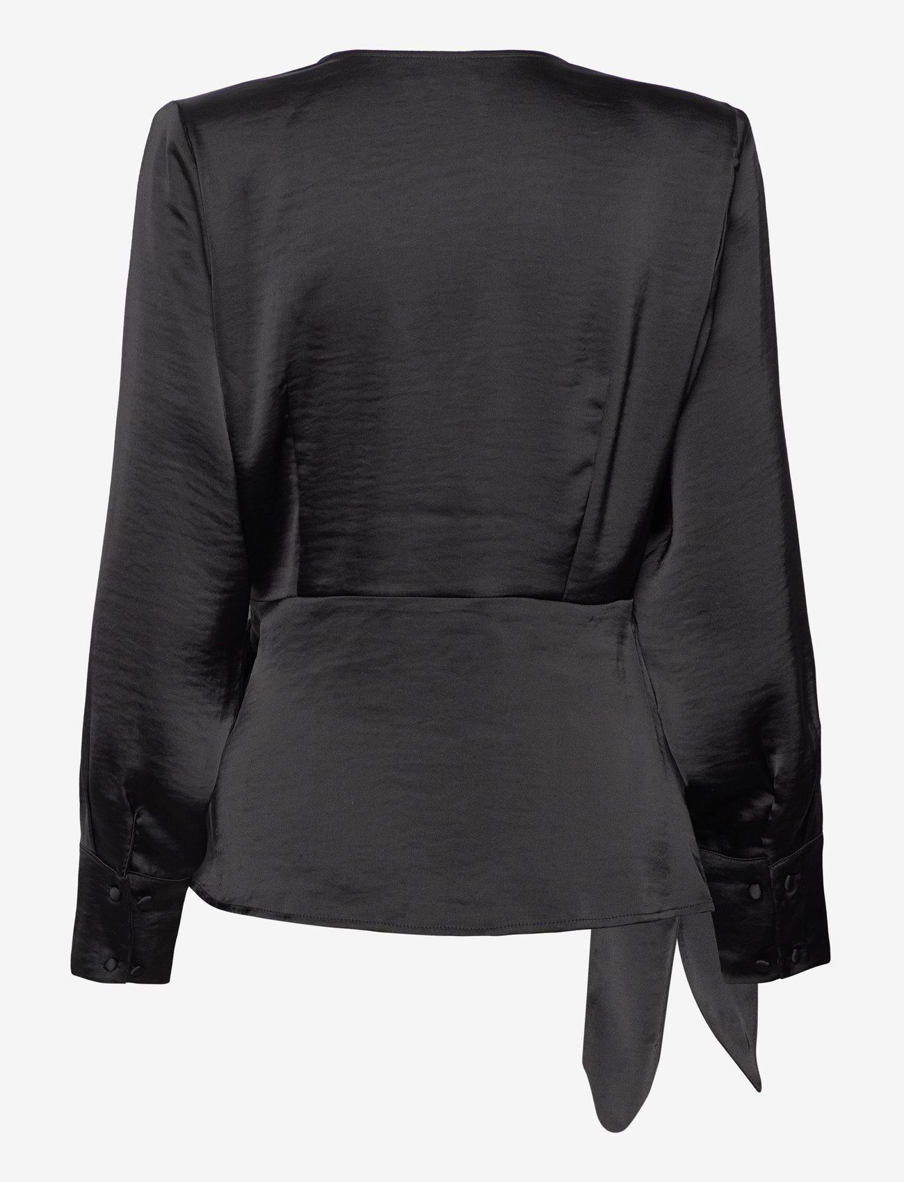 NORR - Gili wrap top - black - 1