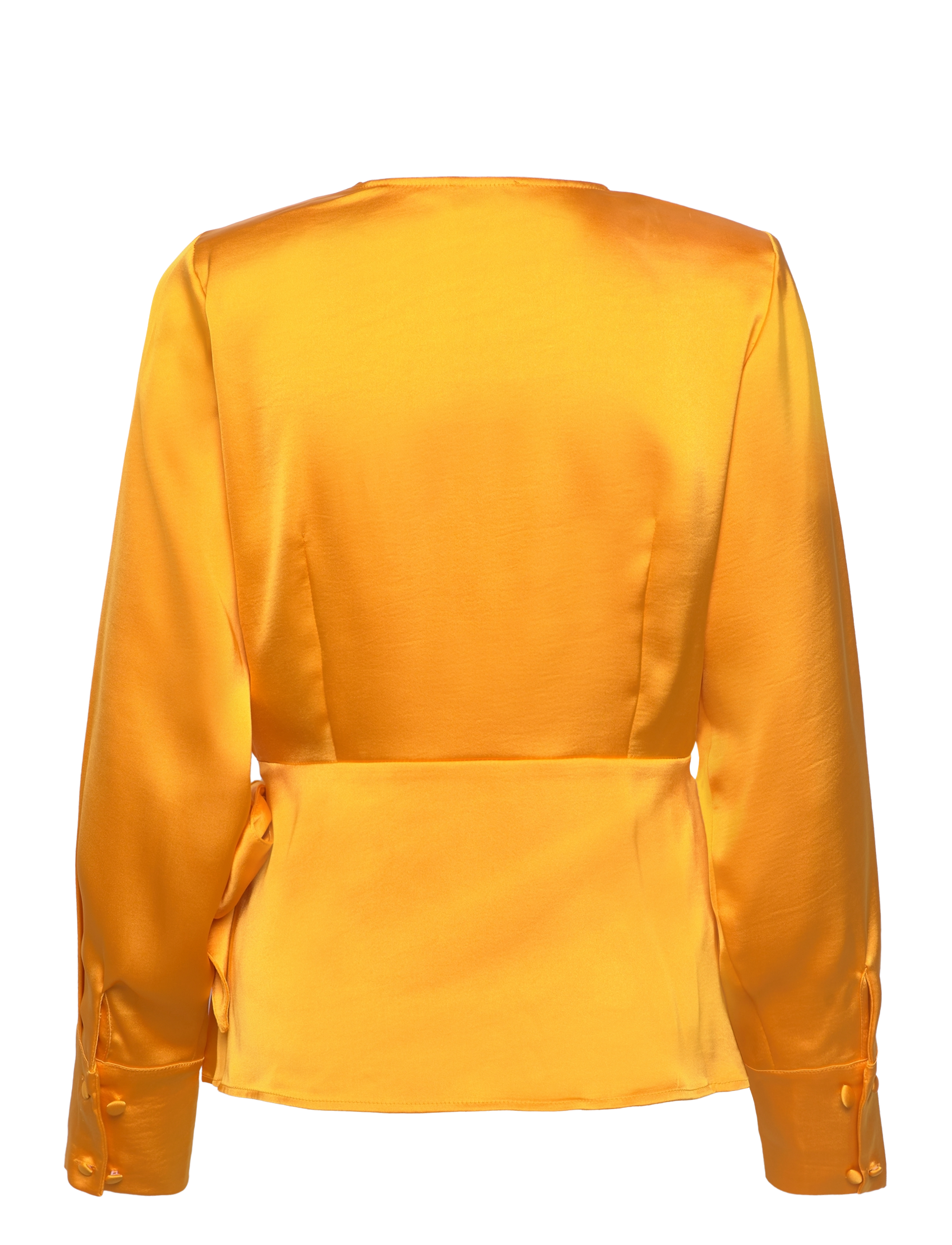 NORR - Gili wrap top - orange - 1