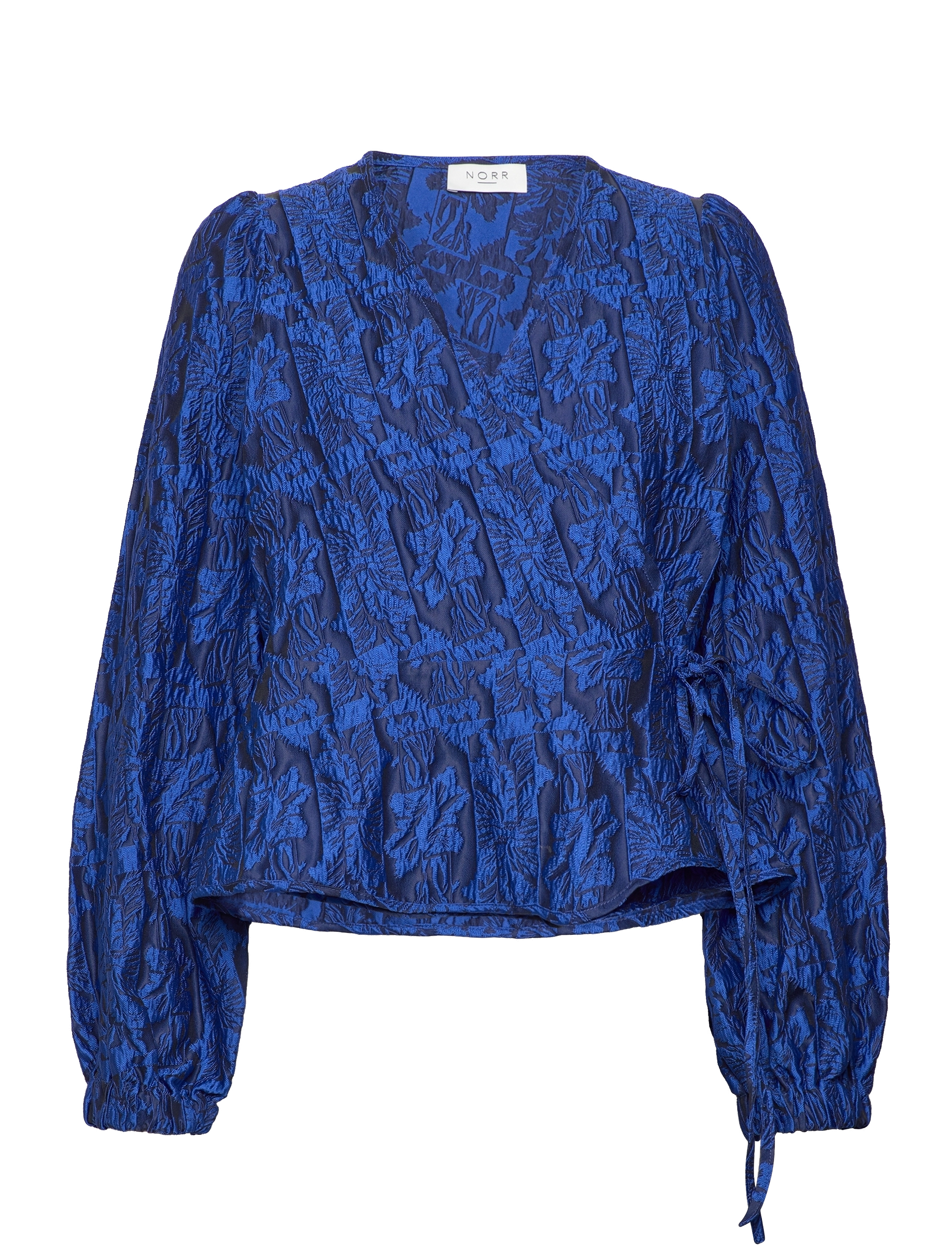 Giya wrap top - ROYAL BLUE