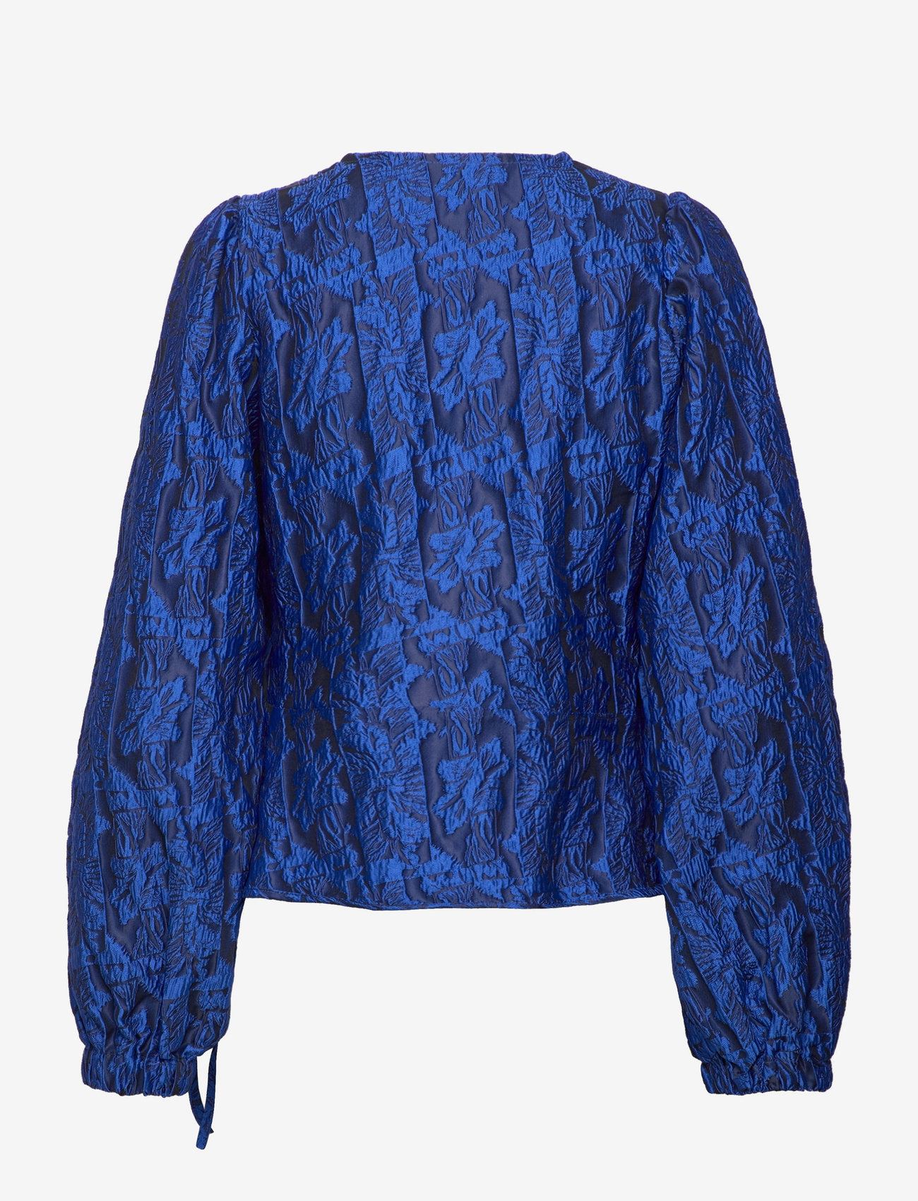 NORR - Giya wrap top - royal blue - 1