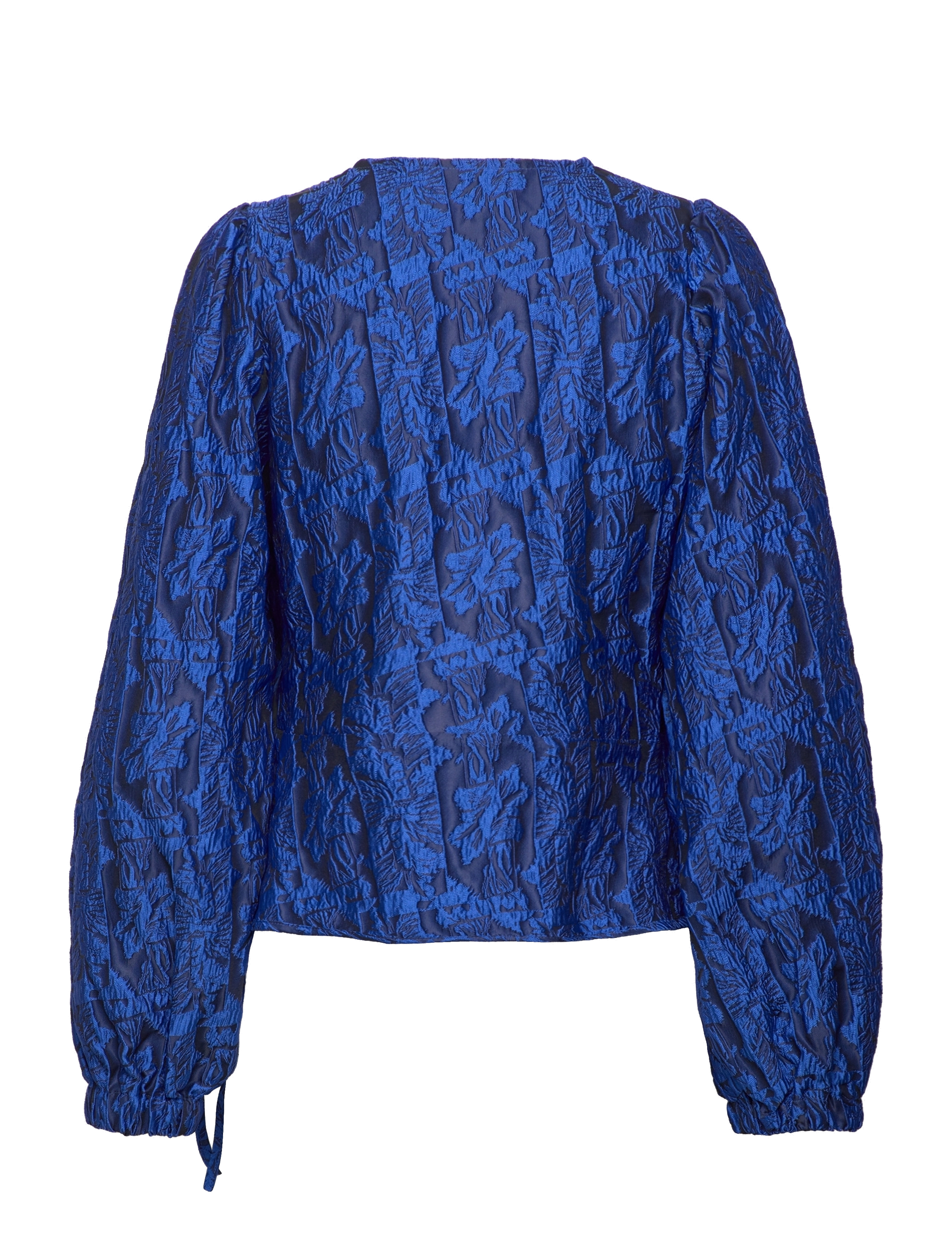 NORR - Giya wrap top - royal blue - 1