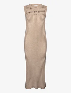 Crome rib knit dress, NORR