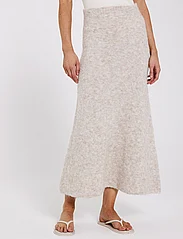 NORR - Filine knit skirt - strikkede nederdele - light beige - 3