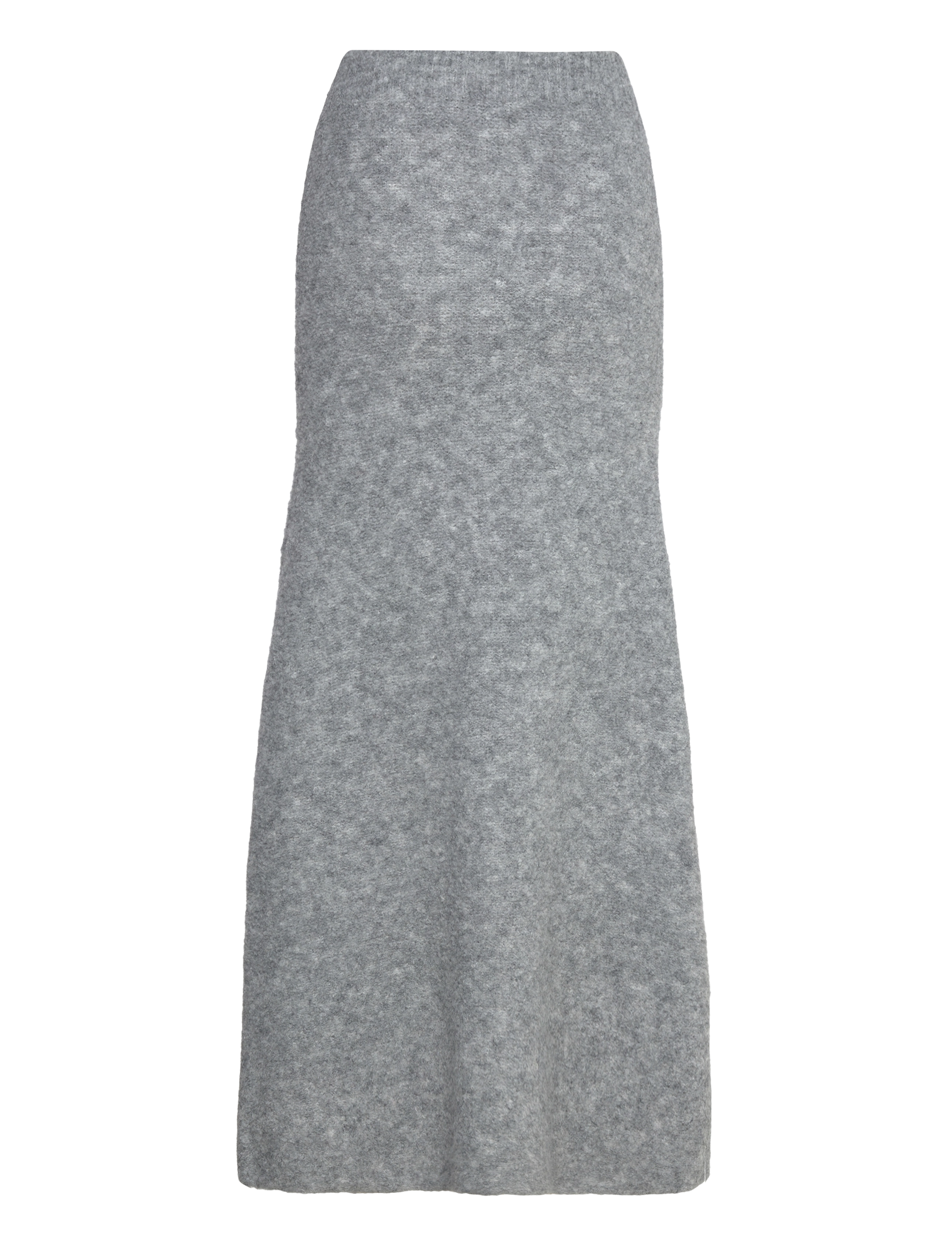 NORR - Filine knit skirt - strikkede nederdele - light grey melange - 2