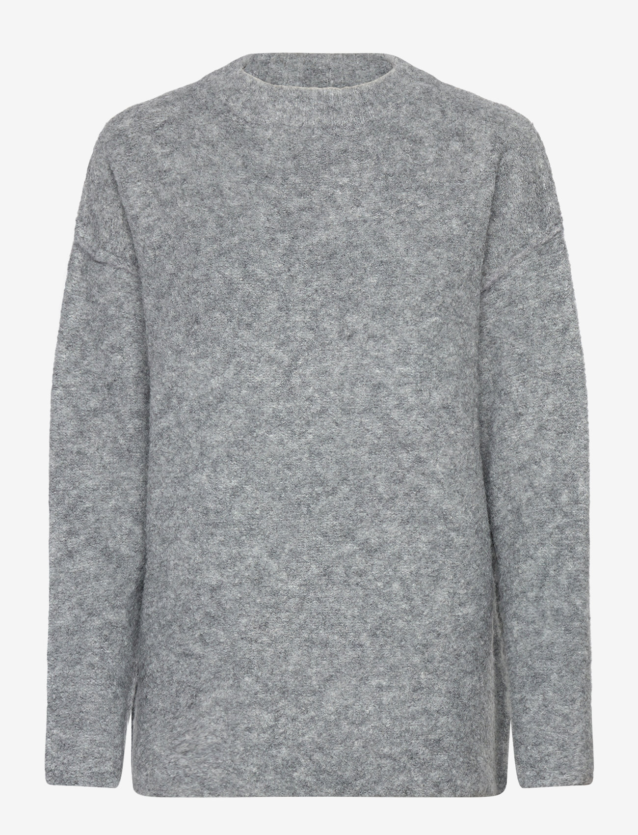 NORR - Filine knit top - light grey melange - 0