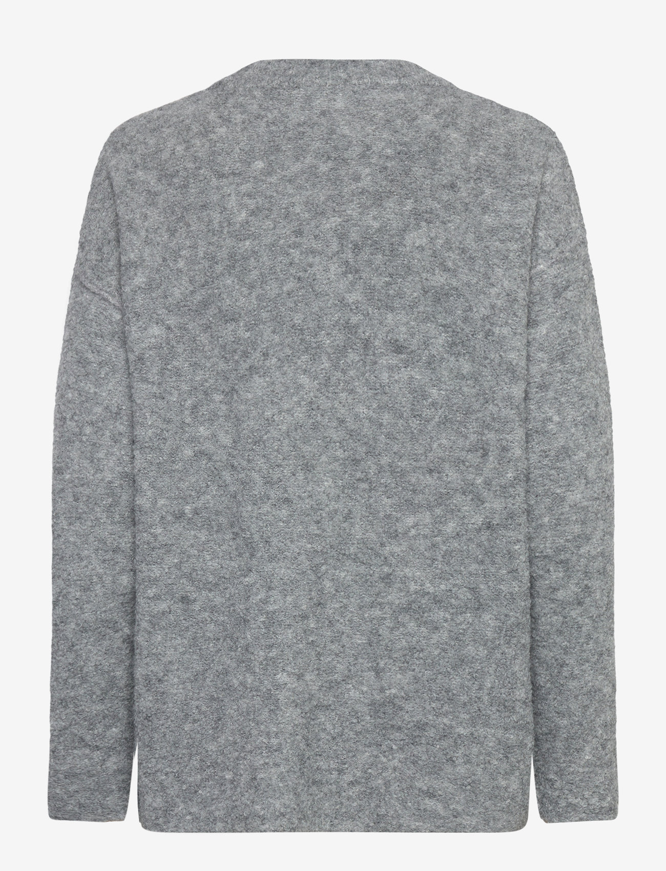 NORR - Filine knit top - light grey melange - 1