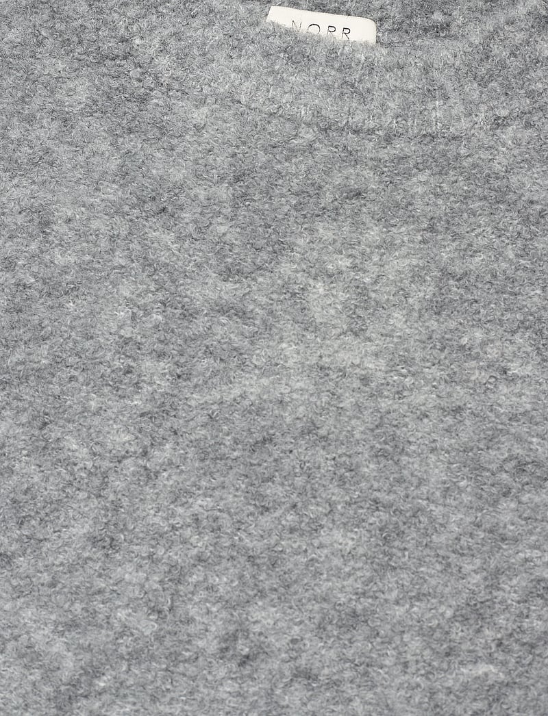 NORR - Filine knit top - striktrøjer - light grey melange - 2