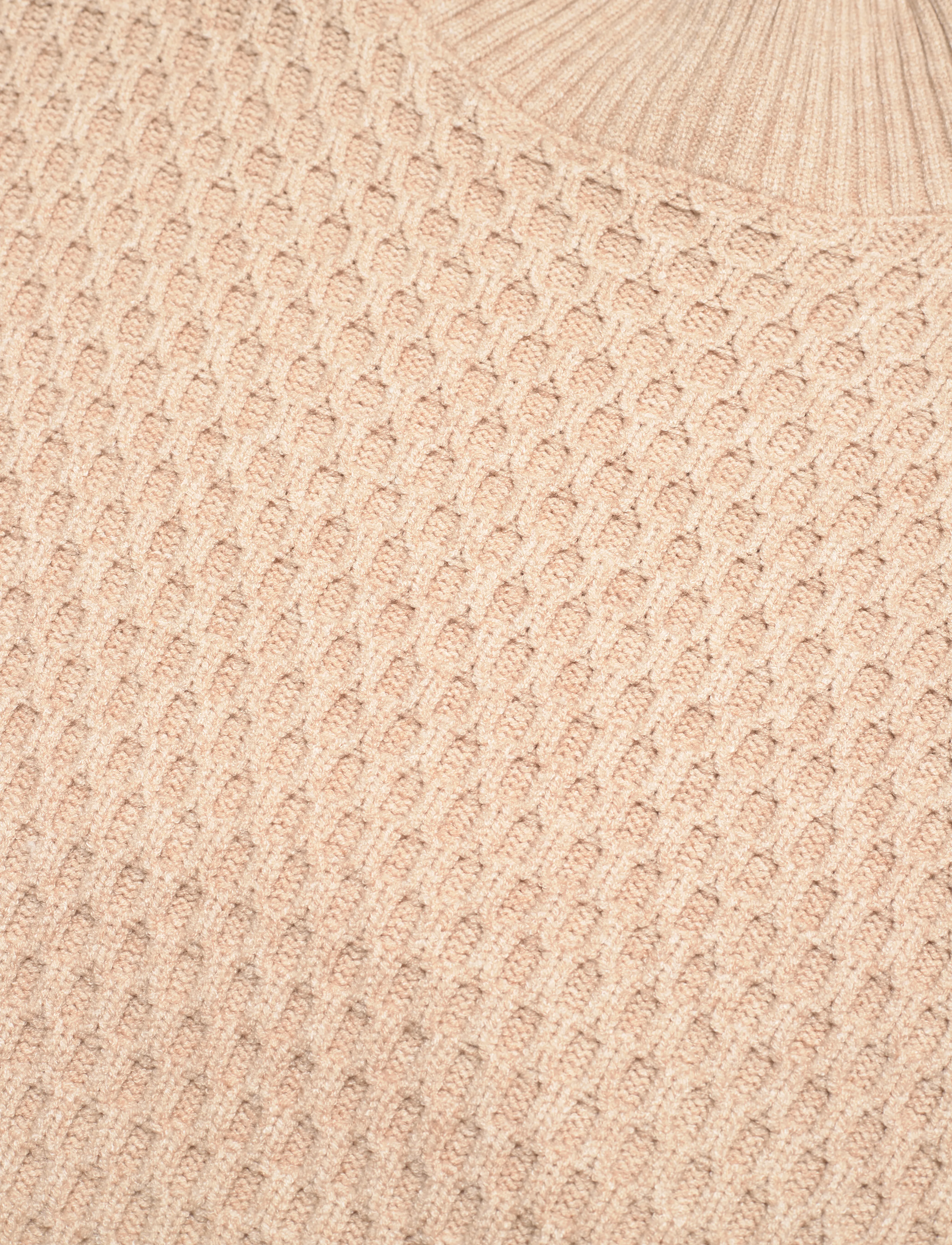 NORR - Mathilde bow knit top - beige mÉlange - 3