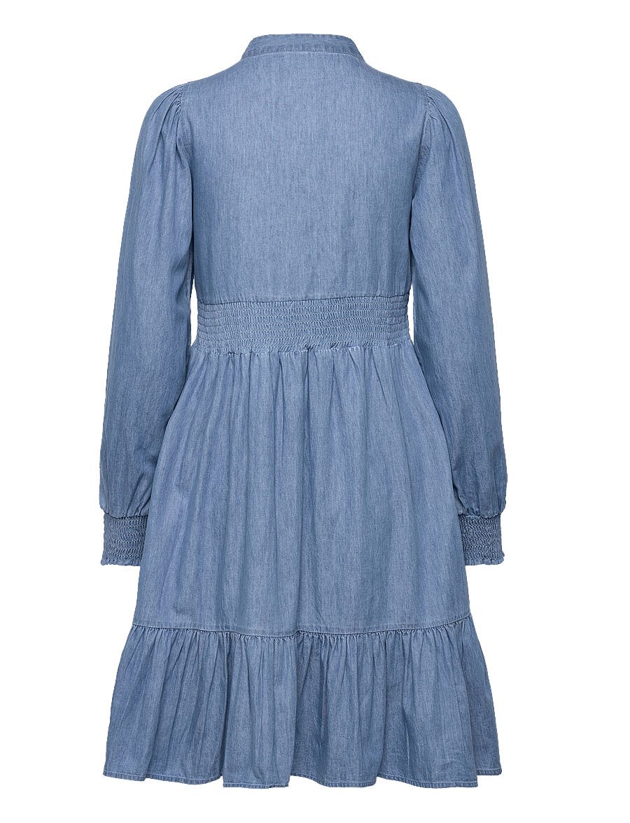 NORR - Rosa Miluna dress - medium blue denim - 1