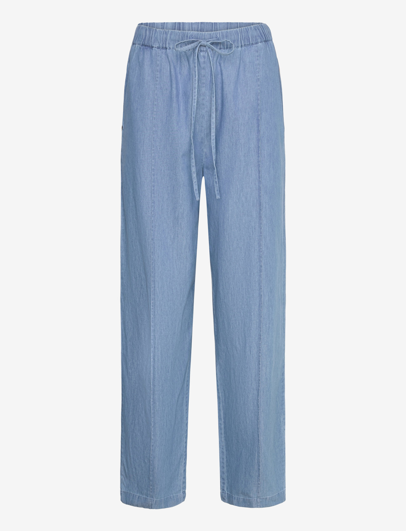 NORR - Rosa pants - sirge säärega püksid - medium blue denim - 0