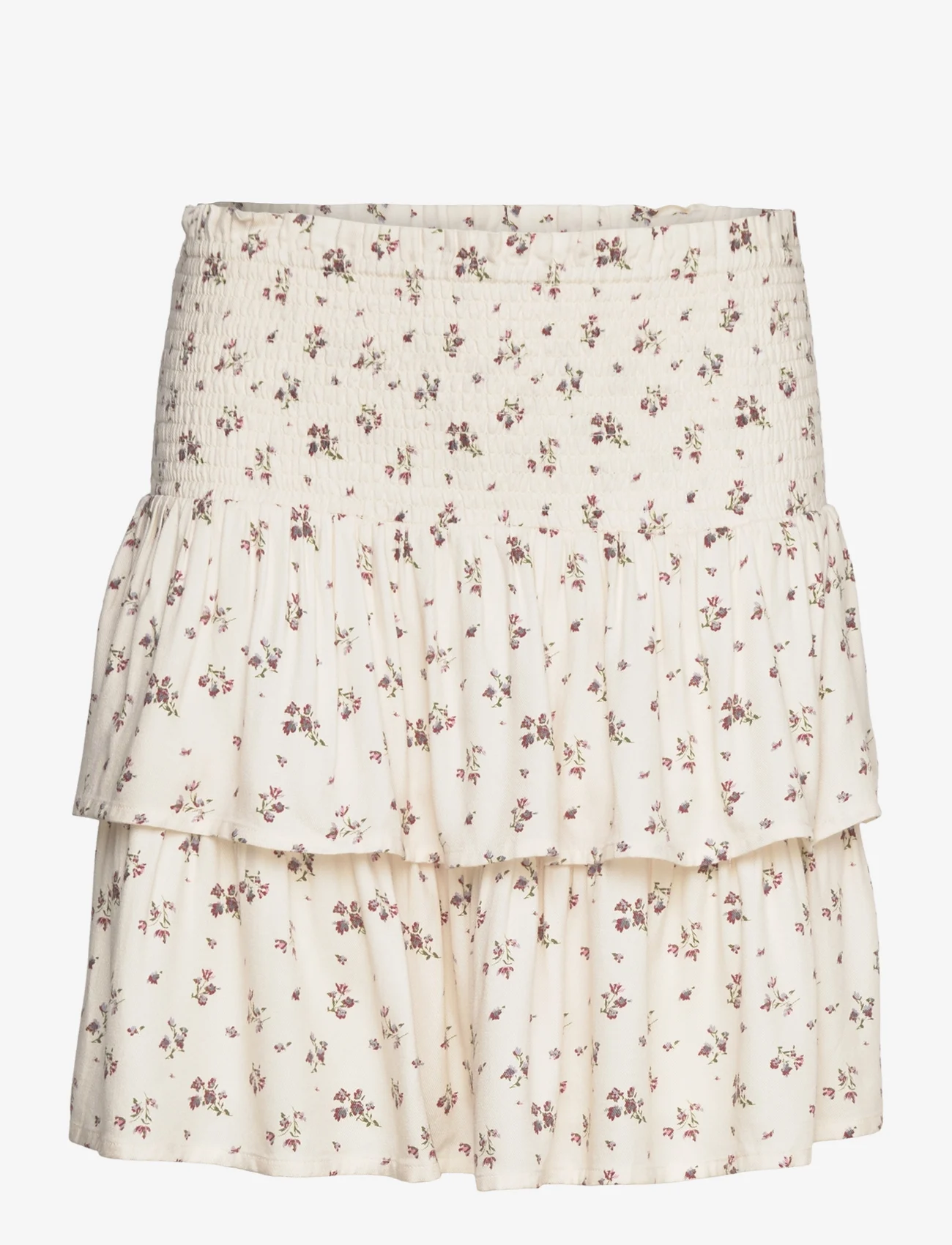 NORR - Sabby skirt - korte rokken - off-white flower print aop - 1