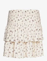 NORR - Sabby skirt - short skirts - off-white flower print aop - 2