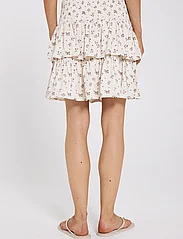 NORR - Sabby skirt - short skirts - off-white flower print aop - 4