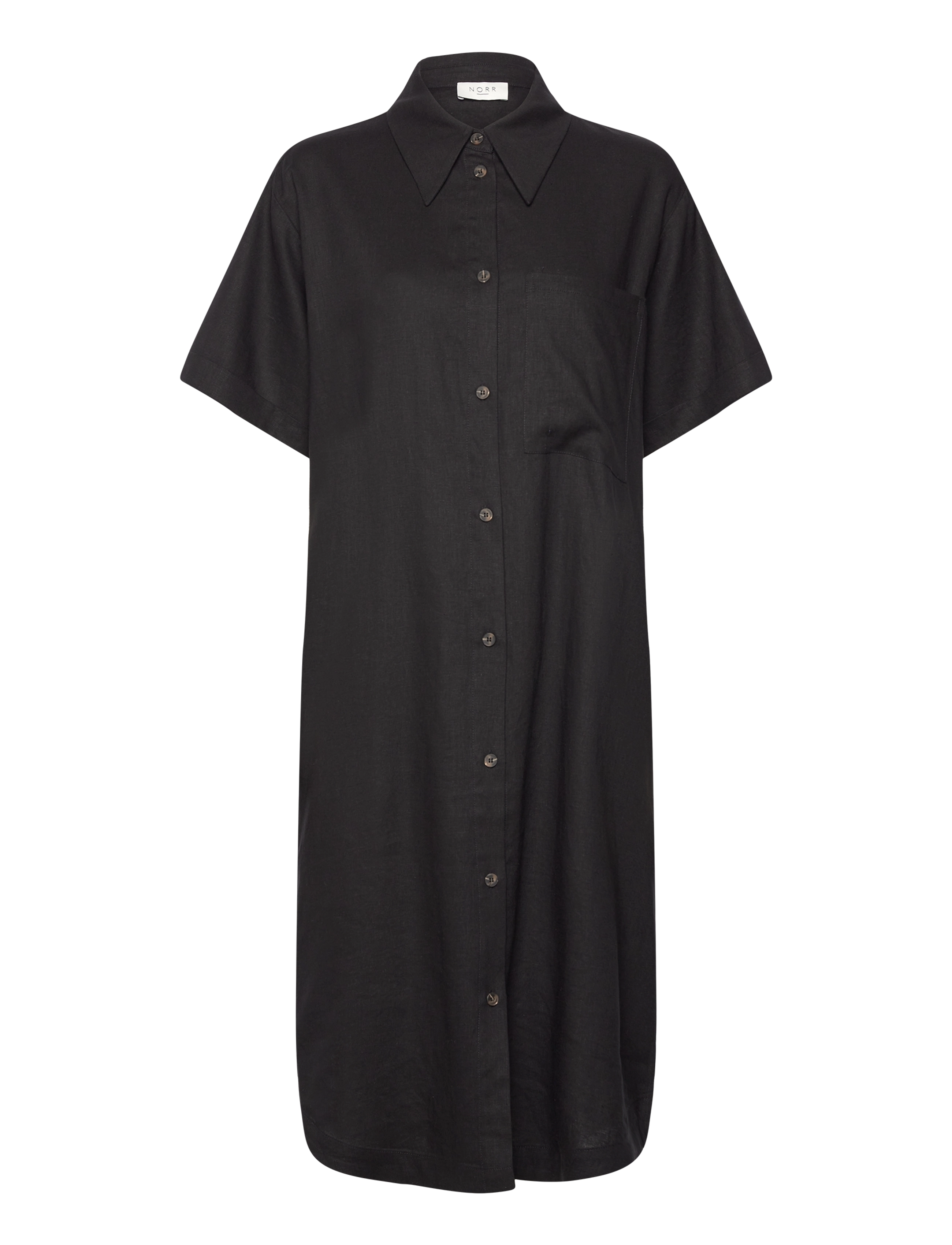 NORR Esma Shirt Kleid Schwarz - 36 - Damen