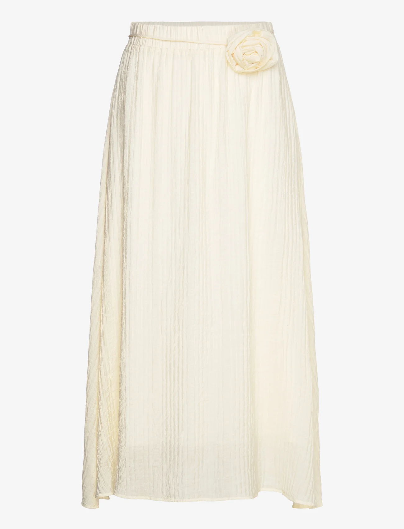 NORR - Tamara skirt - maxi skirts - off-white - 0