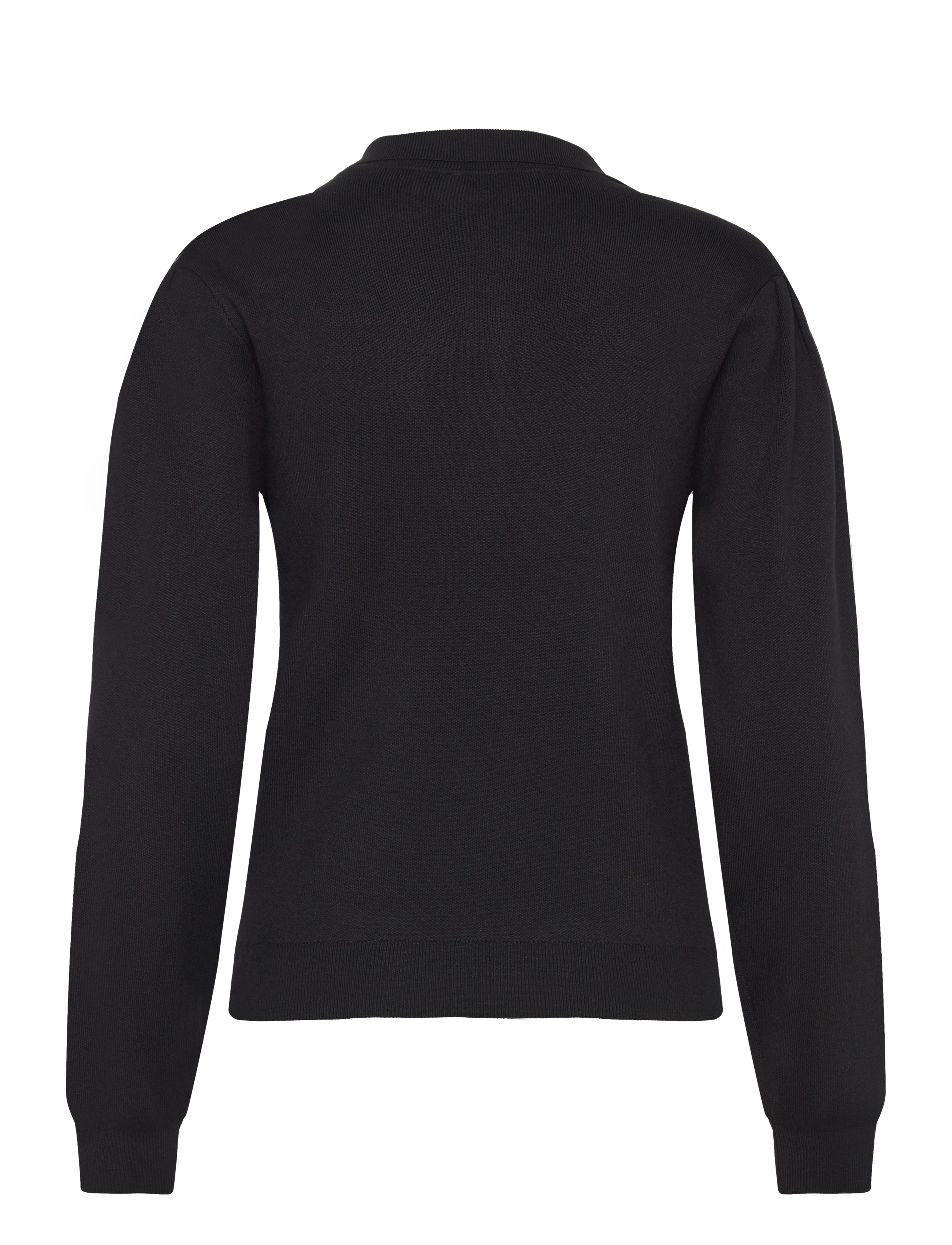 NORR - Als polo knit top - poloer - black - 1