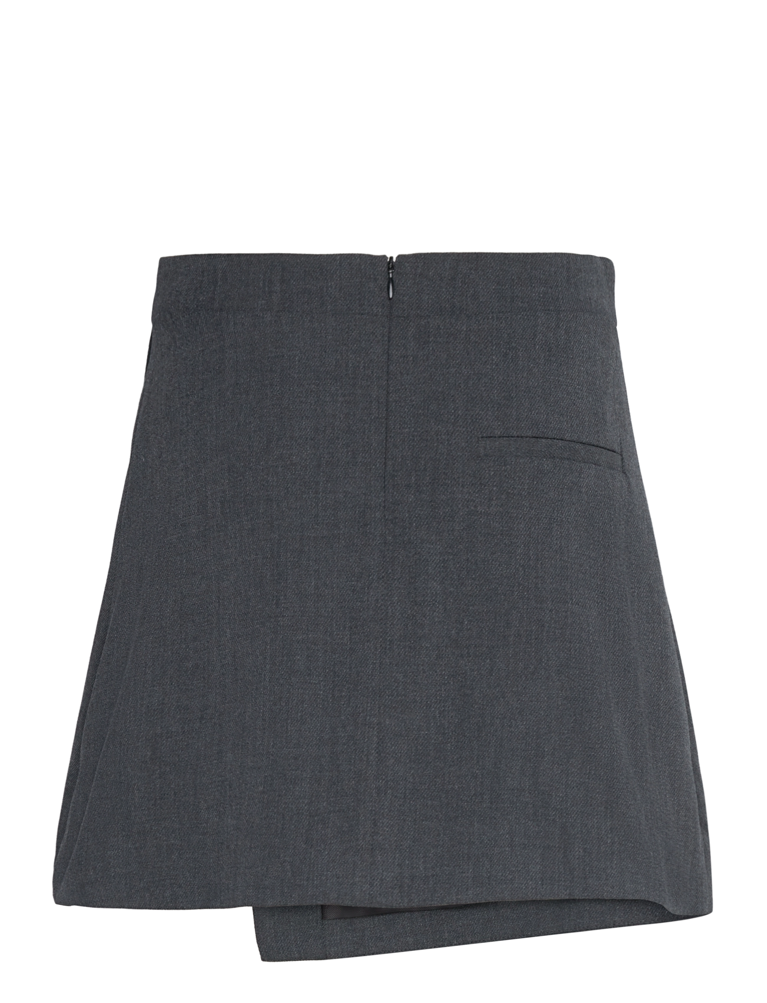 NORR - Cano short skirt - miniseelikud - dark grey melange - 2