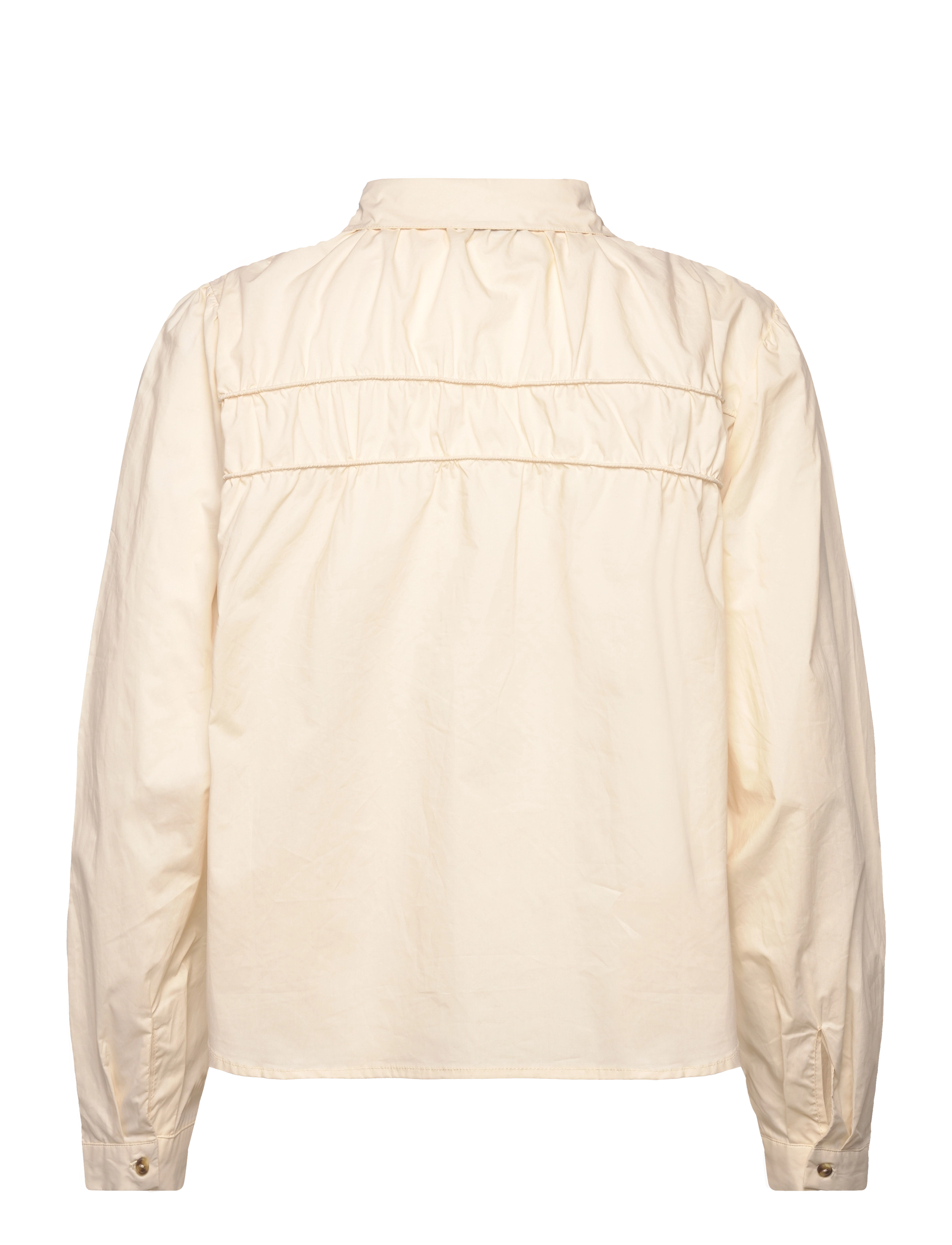 NORR - Cest shirt - långärmade skjortor - light cream - 2