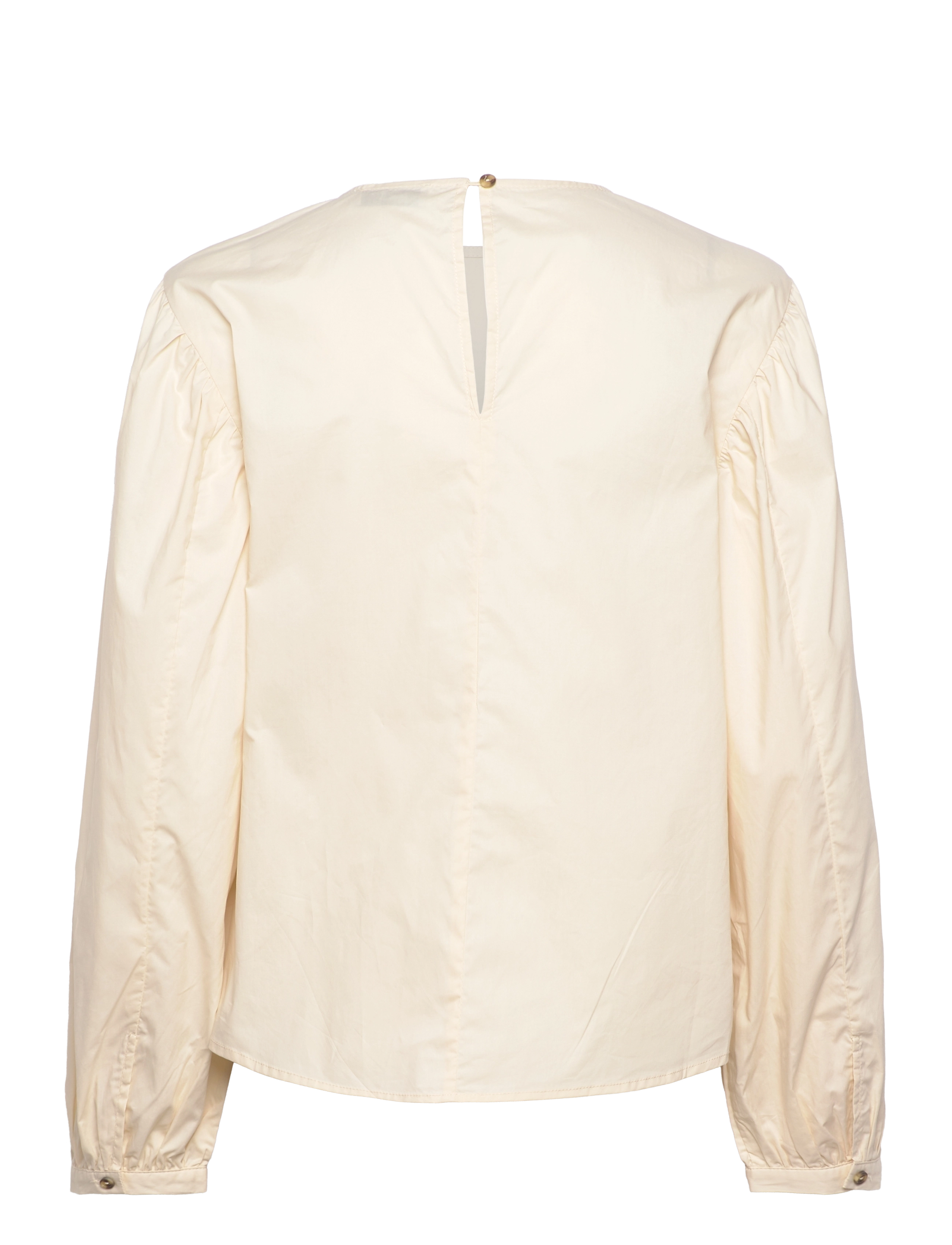 NORR - Cest top - långärmade blusar - light cream - 2