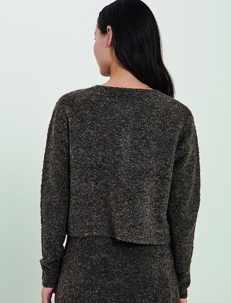NORR - Filine knit cardigan - kardiganid - dark brown - 2