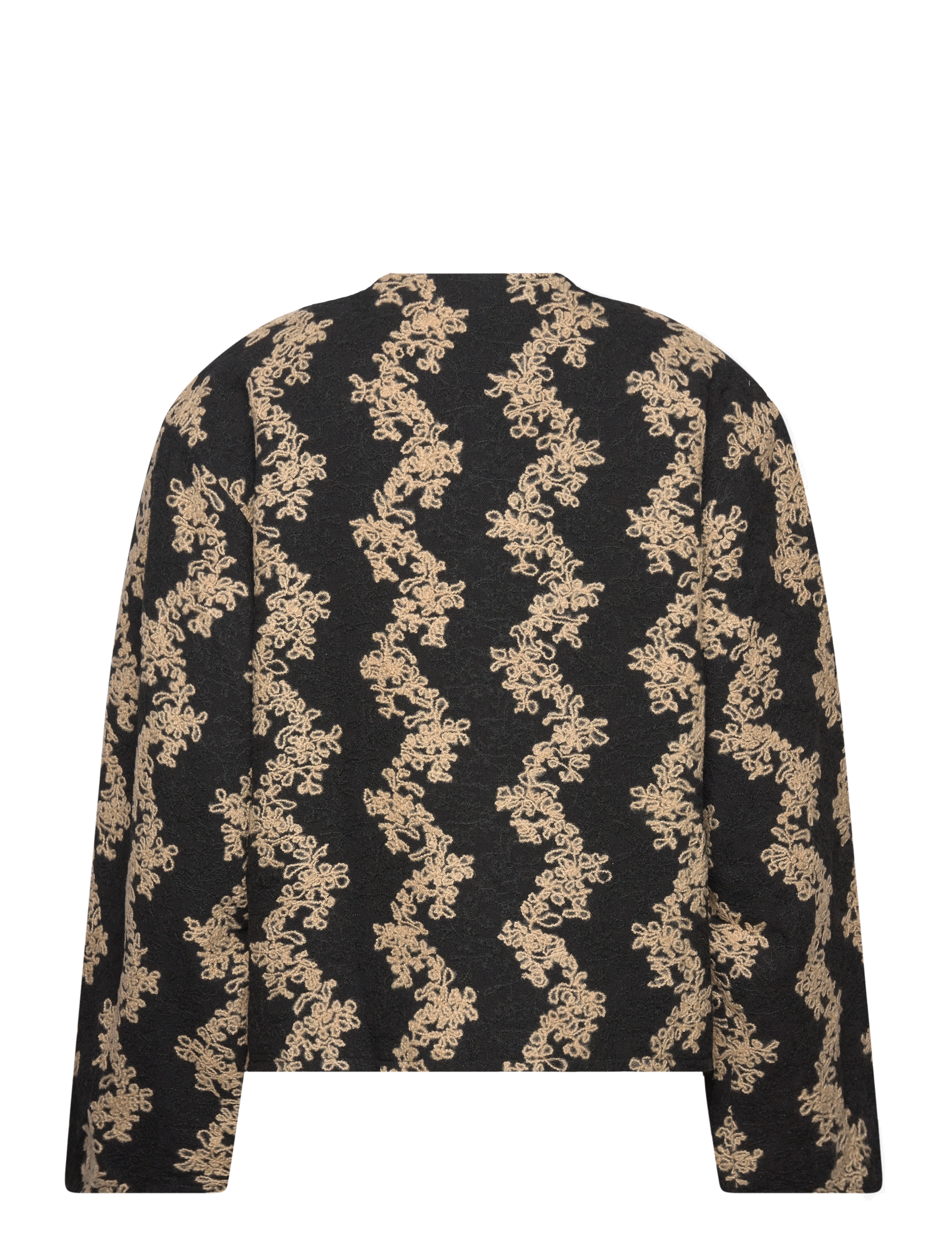 NORR - Flo jacket - festkläder till outletpriser - black/beige - 2
