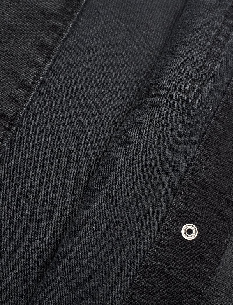 NORR - Hannali LS denim jacket - jeansjackor - black washed - 3