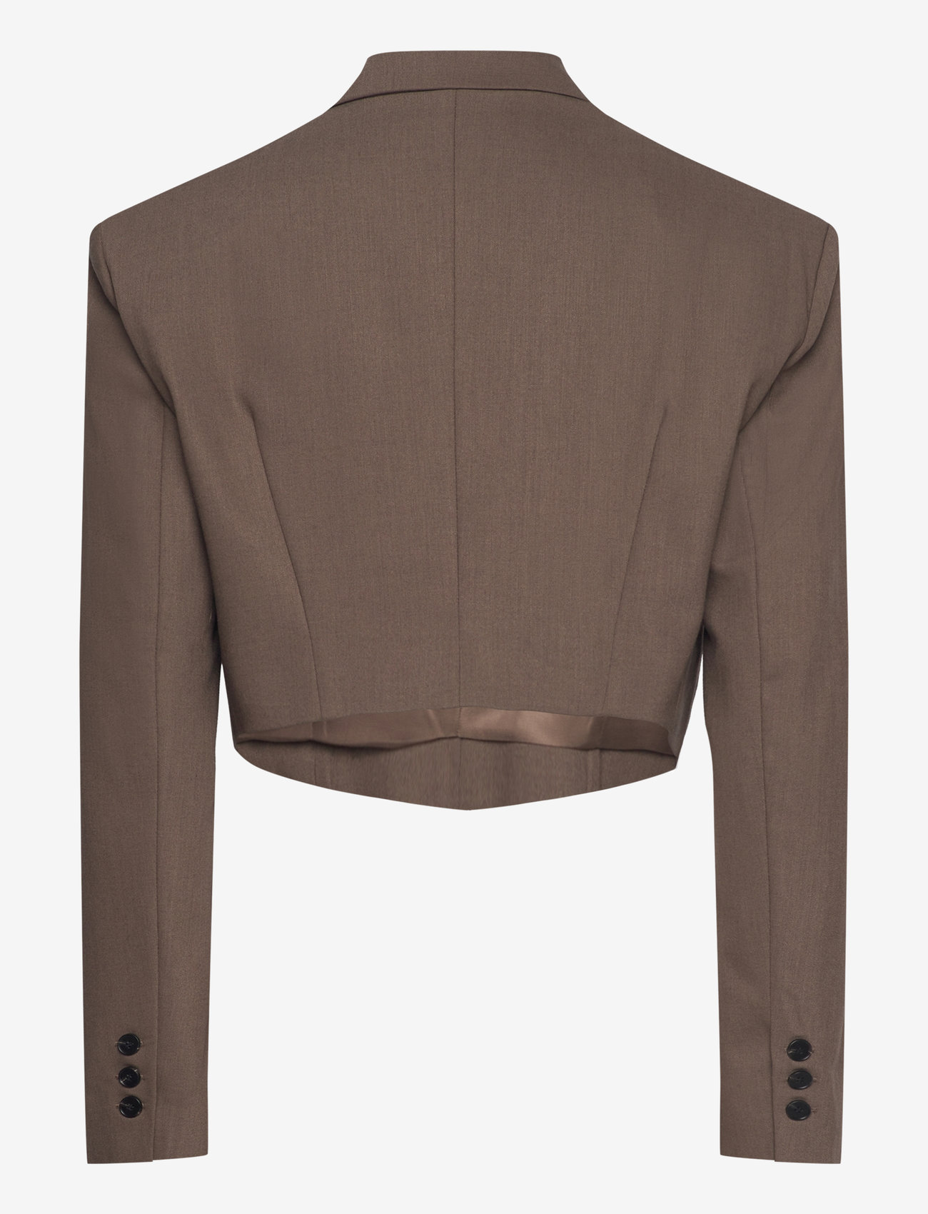 NORR - Kamin blazer - cropped blazers - khaki - 1