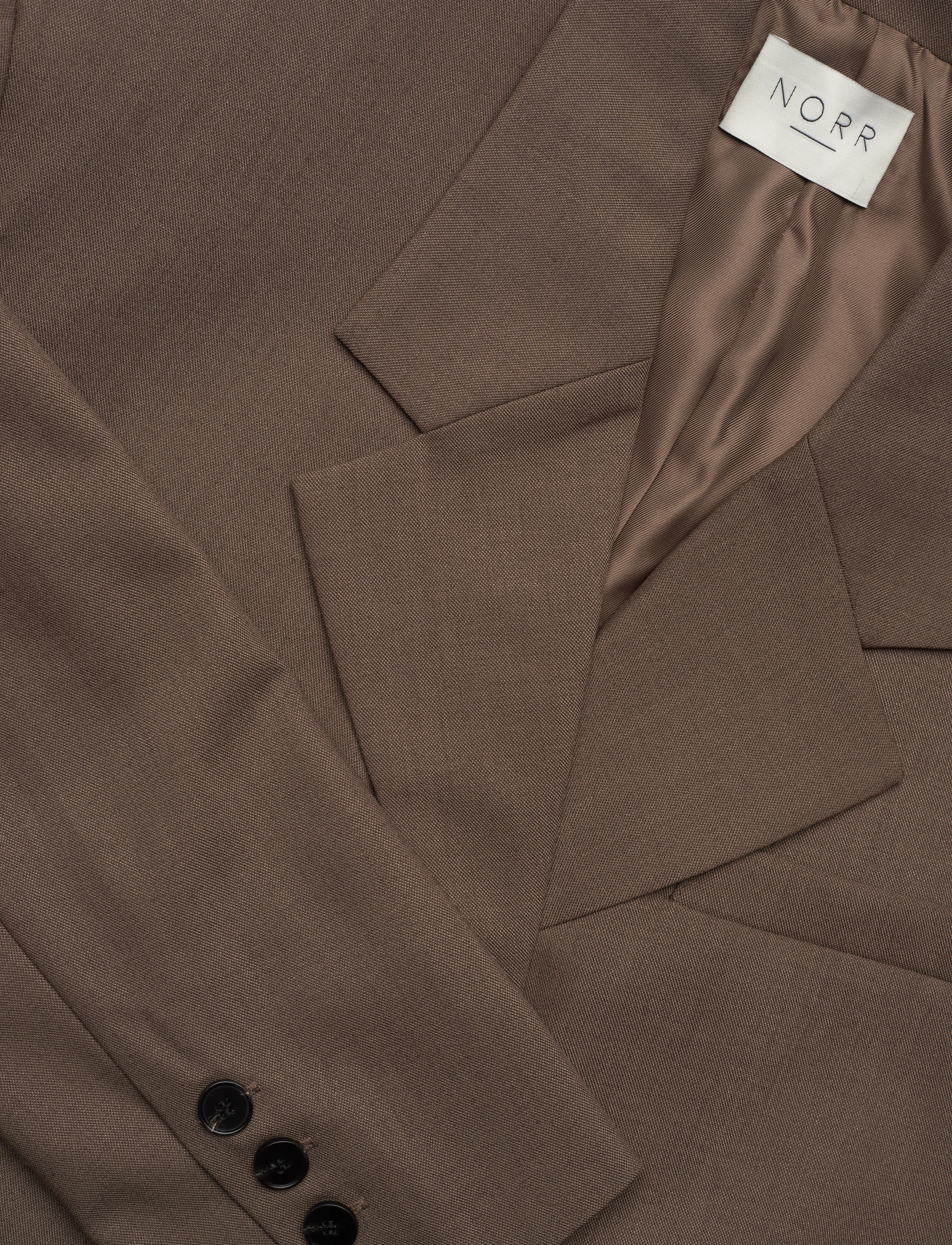 NORR - Kamin blazer - party wear at outlet prices - khaki - 2
