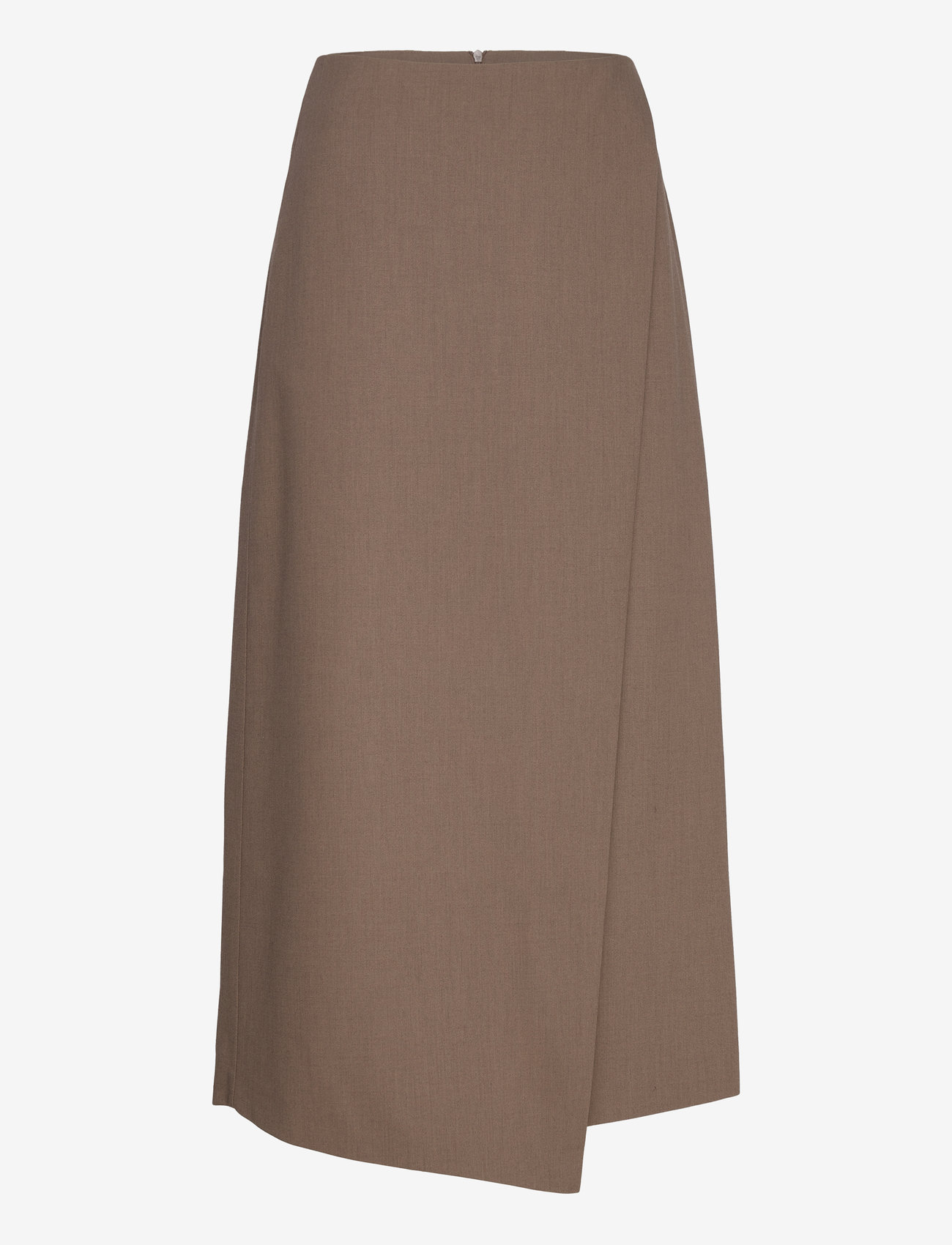 NORR - Kamin skirt - midi nederdele - khaki - 0