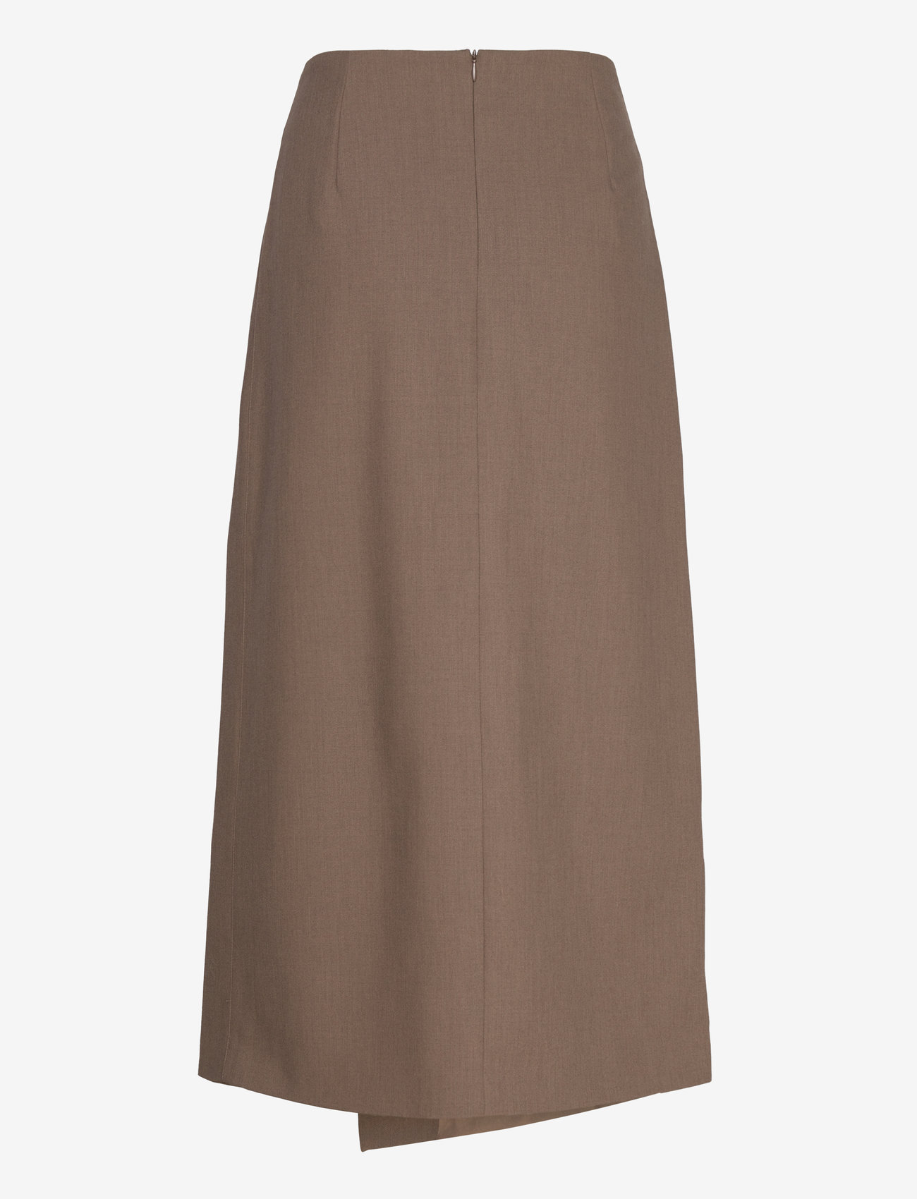 NORR - Kamin skirt - midi nederdele - khaki - 1