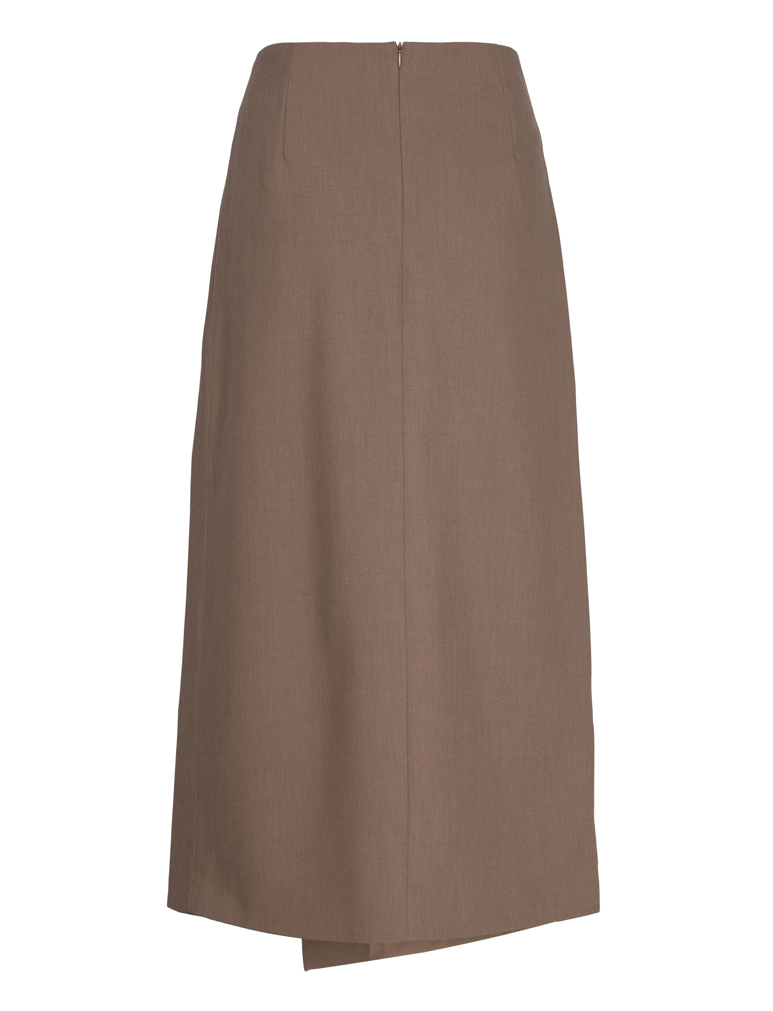 NORR - Kamin skirt - midi nederdele - khaki - 1