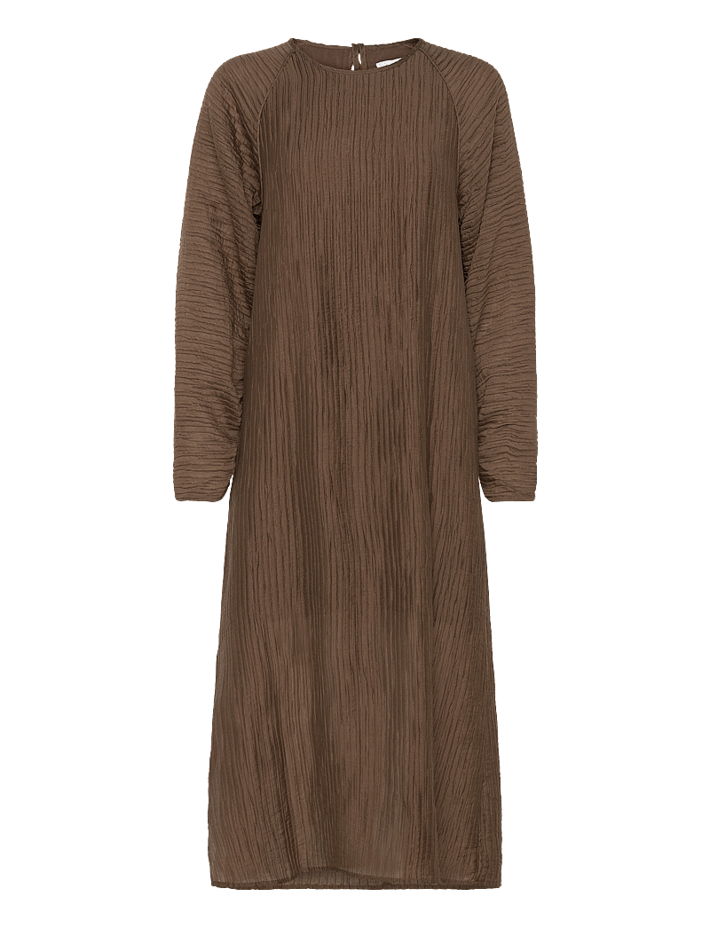 NORR - Room dress - midikleidid - olive - 0