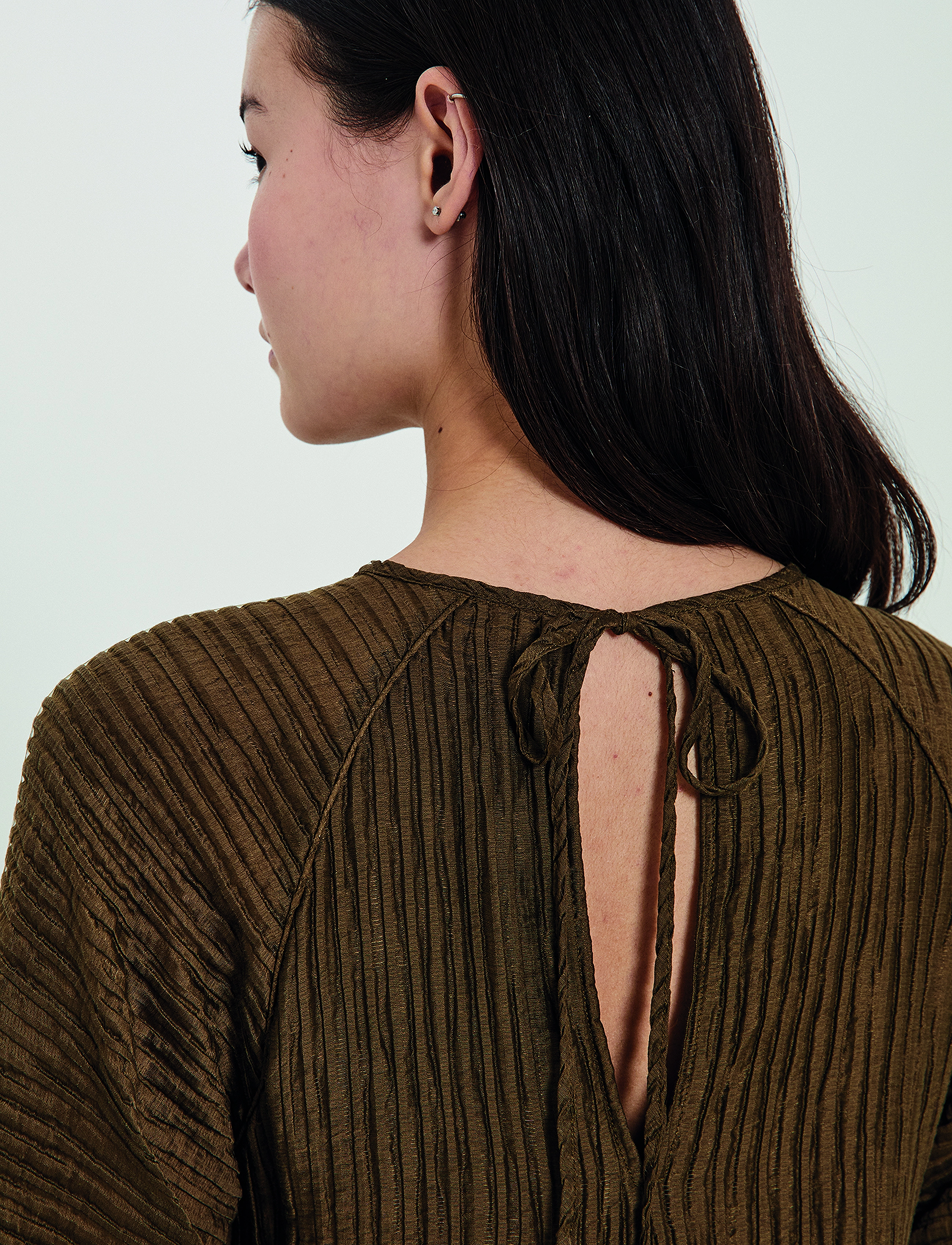 NORR - Room dress - midi kjoler - olive - 4